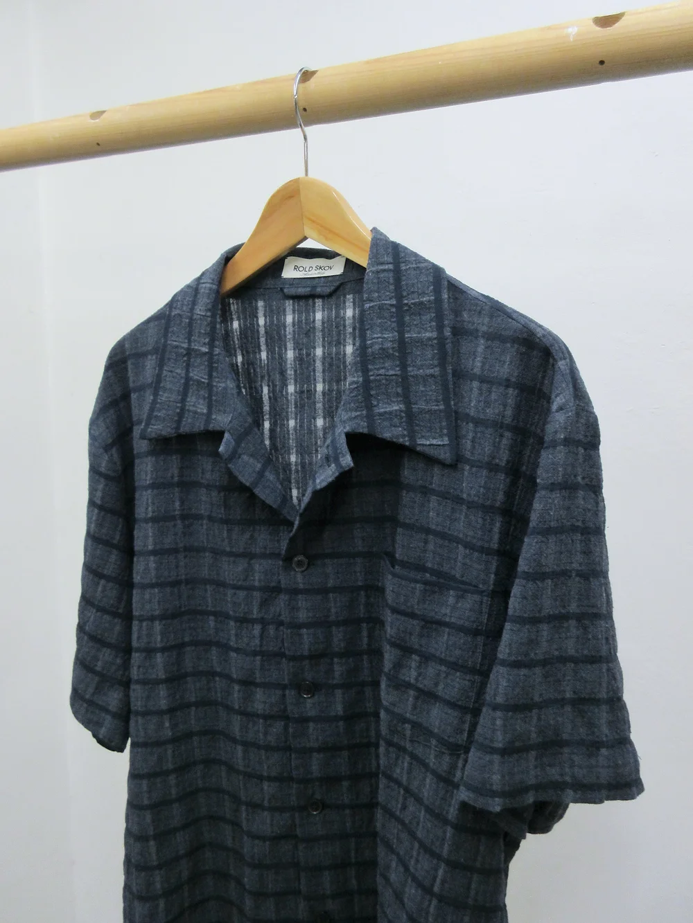Rold Skov - Quadro Shirt Navy Check — Bjork