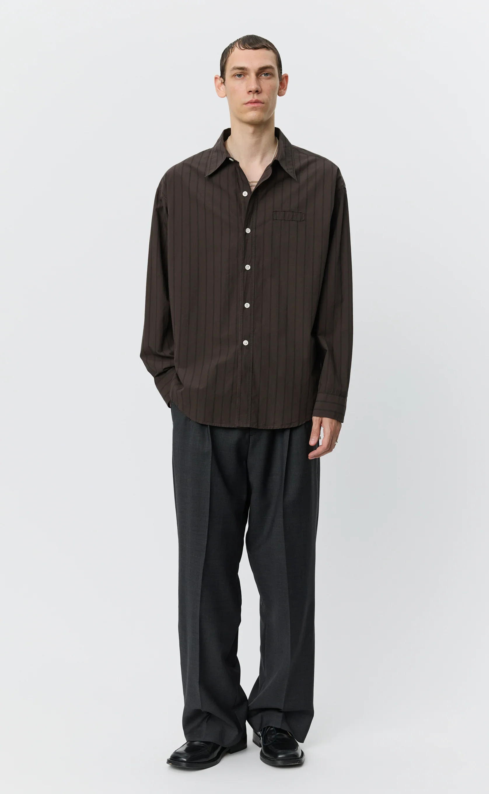 Essay-Shirt_Dark-Brown-Triple-Stripe_2467.webp