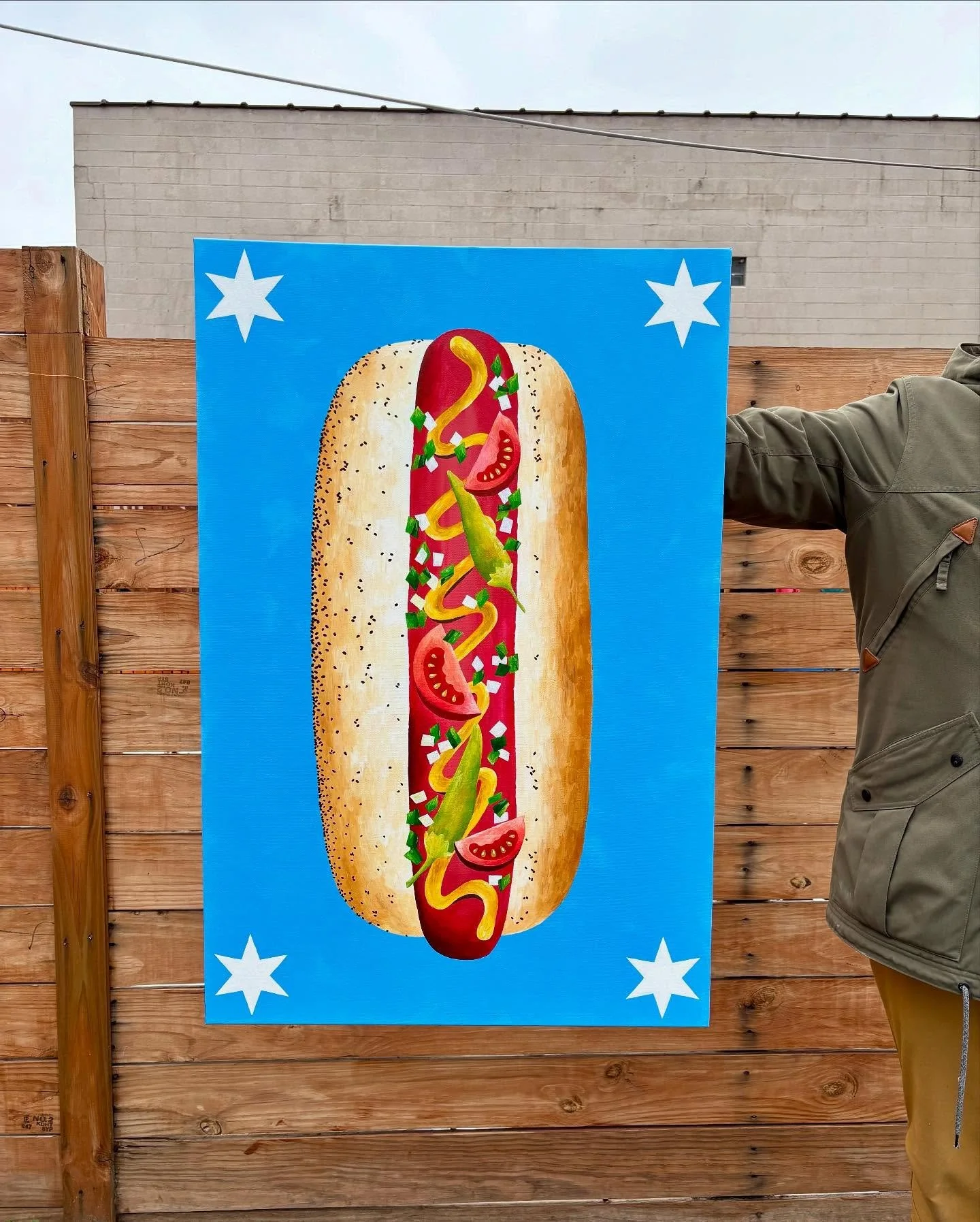 Hot diggity dog! 🌭 An ode to the Chicago dog and a past life (hot dog me but also our years living in Chicago).