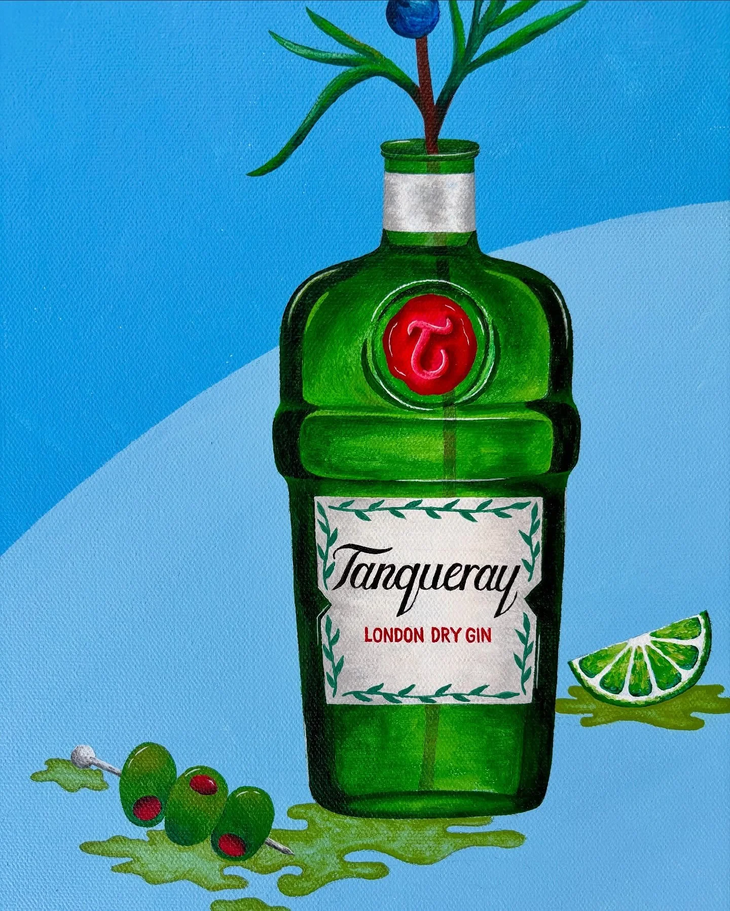 A martini commission for my brother featuring all the photos he sends me of his martinis 🍸

🎨 Juniper in Tanqueray