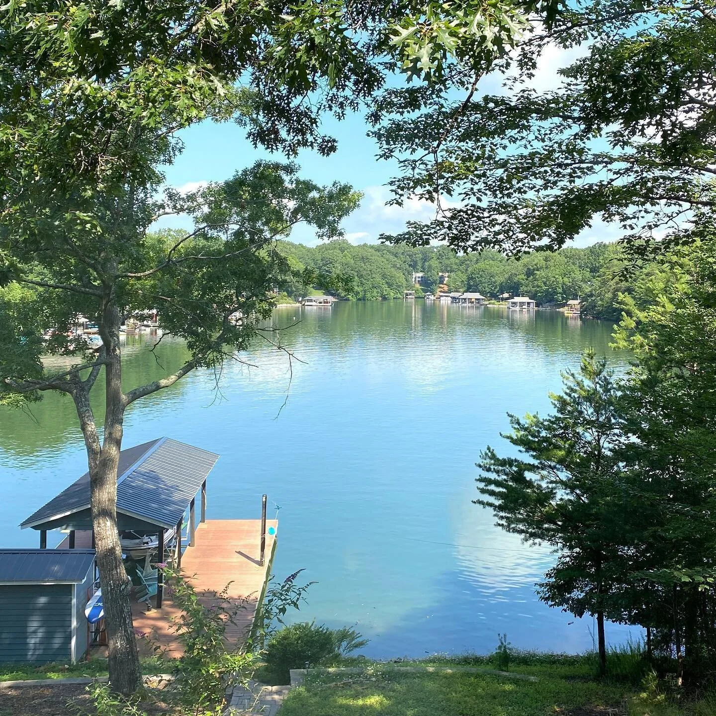 What a view from a new lake house renovation project. A perfect family getaway!