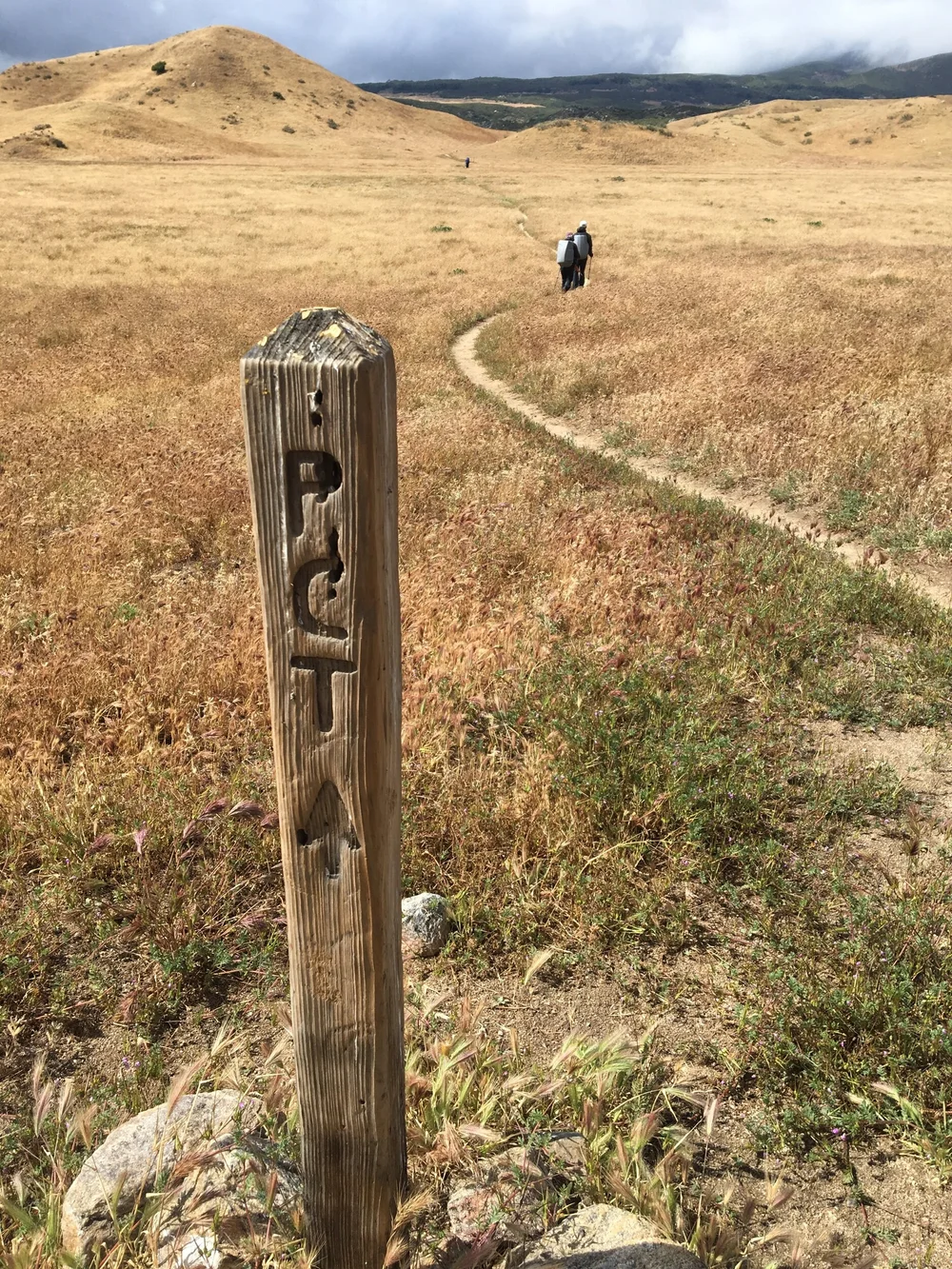 Pacific Crest Trail wooden sign (Copy)
