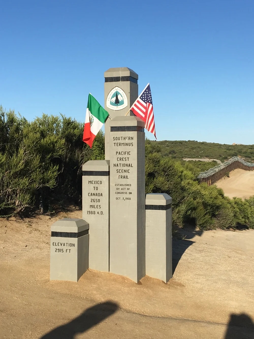 Pacific Crest Trail South Terminus (Copy)