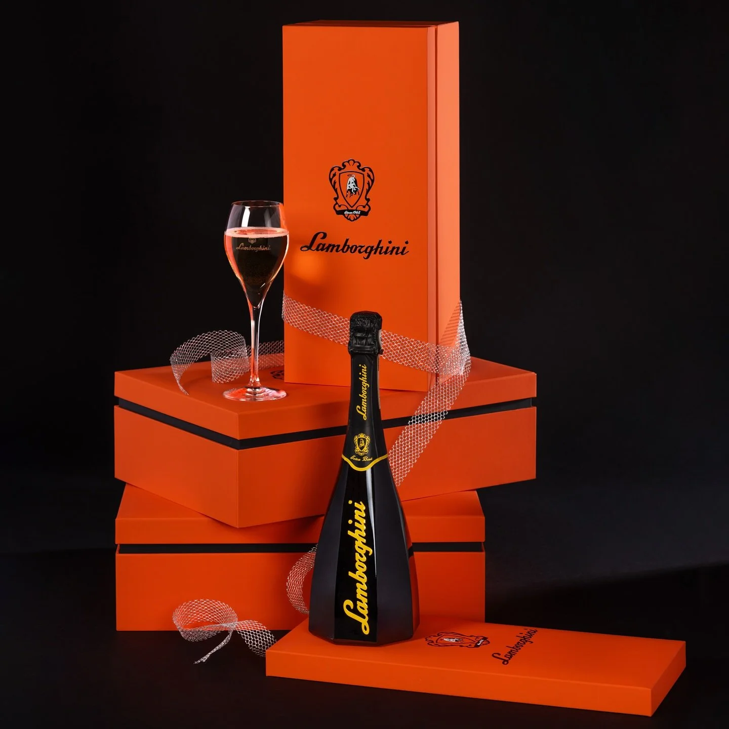 Elevate your holiday celebrations with Lamborghini Octagonal Prosecco Extra Brut D.O.C.G. 
This sparkling wine adds elegance to any festivities.
Indulge in our luxurious gift boxes for a magical experience.
Make your celebrations unforgettable&mdash;