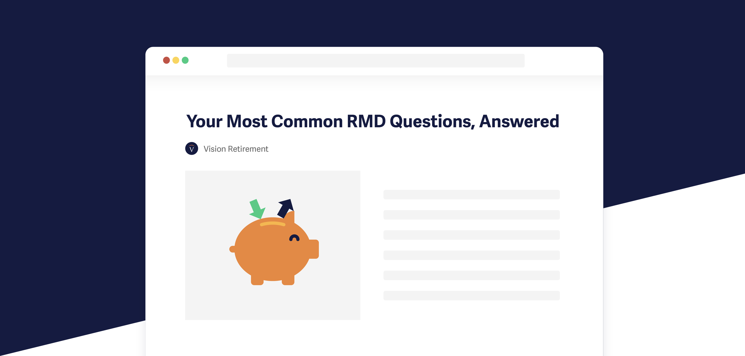 Your Most Common RMD Questions, Answered