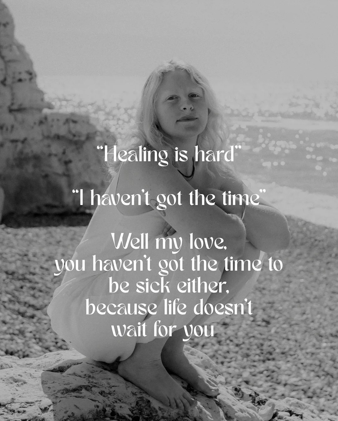 Some home truths. 

You may need to hear these today, because when I was healing these helped me to finally make the decision to go in 100%. 

I spent years &lsquo;dabbling&rsquo; in my healing, one foot in and one foot out so to speak&hellip;trying 