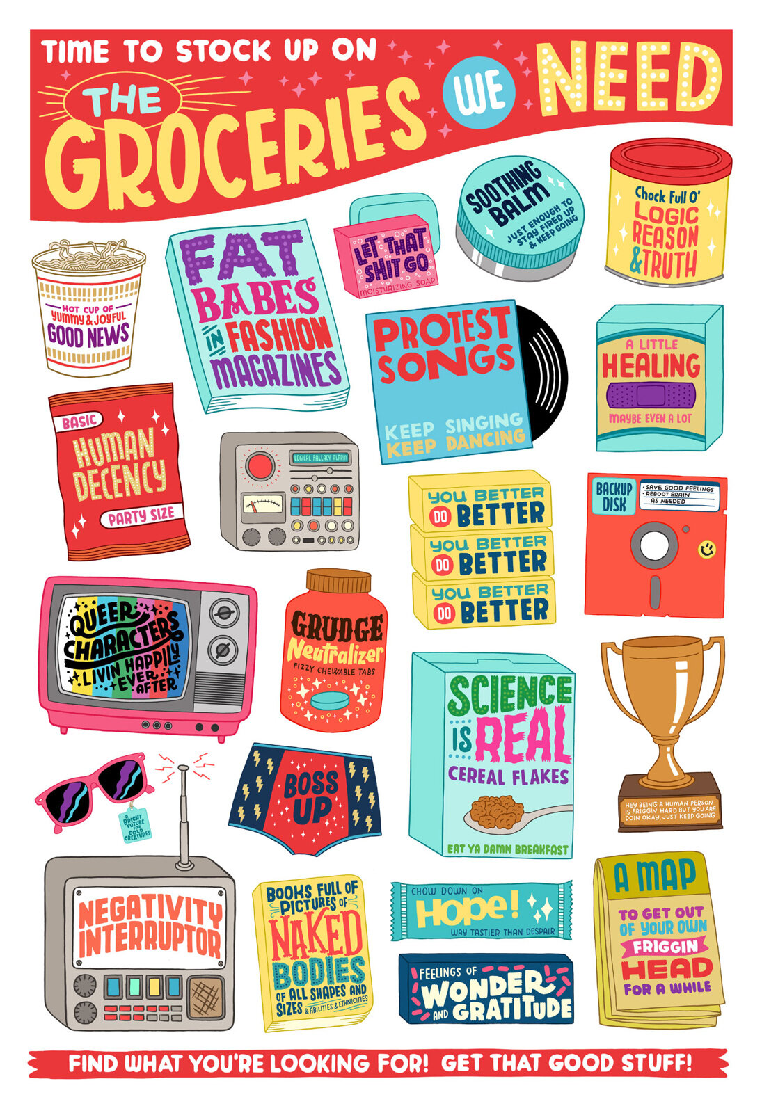 Grocers Lettering hand lettering portfolio — BETTY TURBO