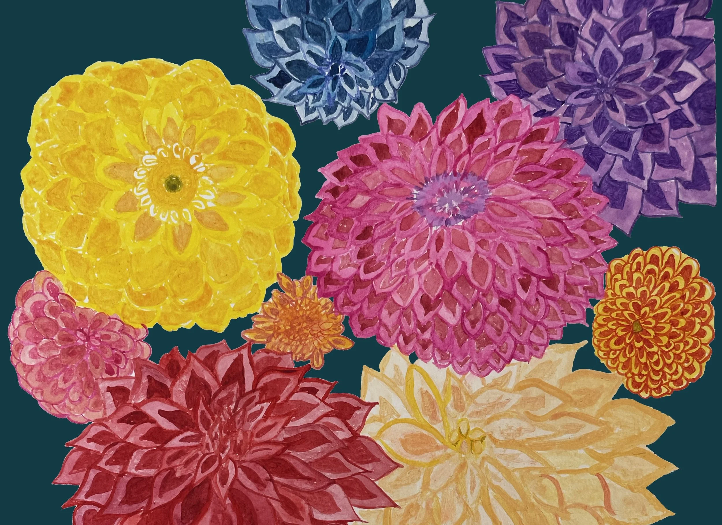 Floral Greeting Cards