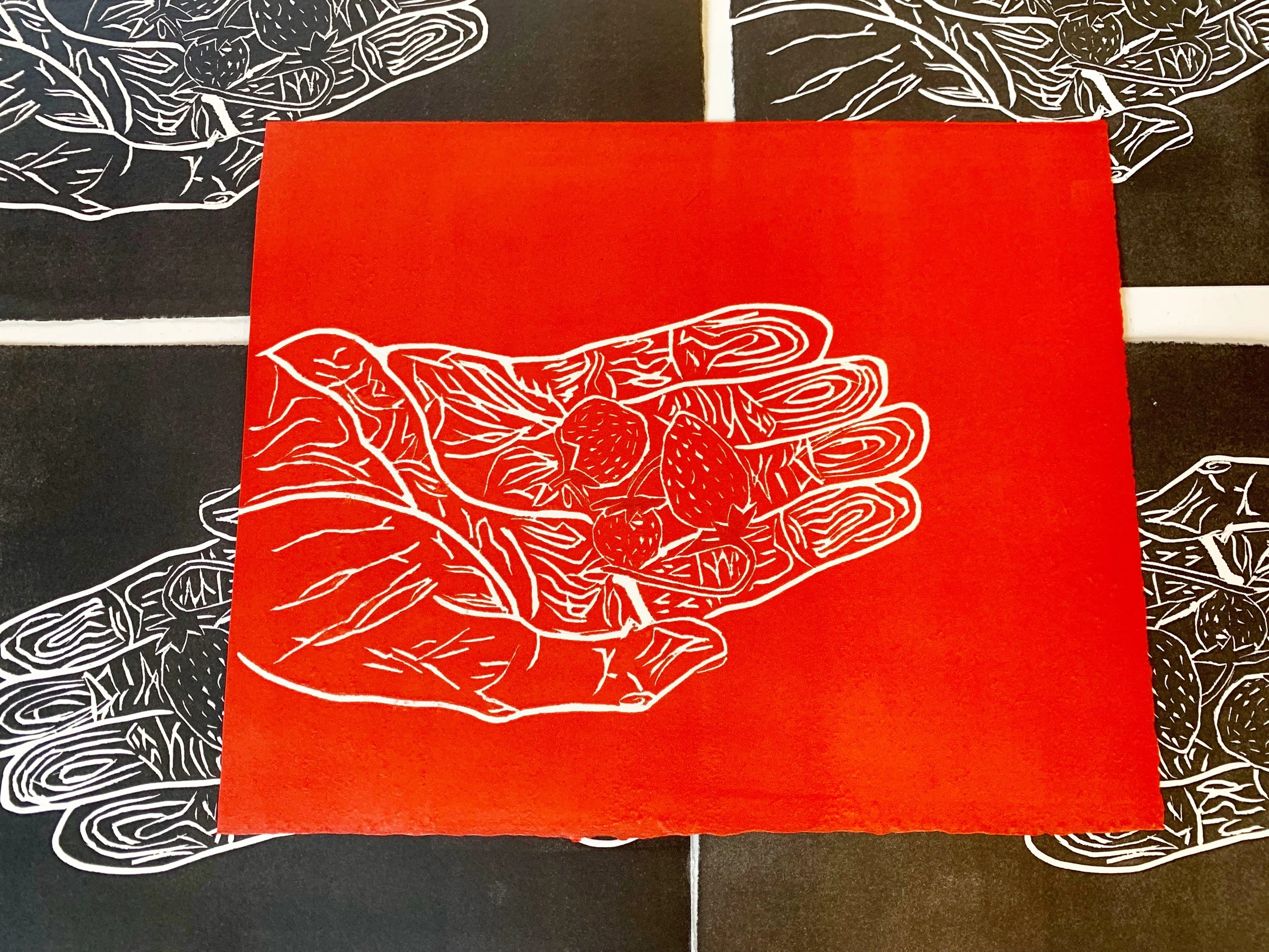 Art in Action: Linocut