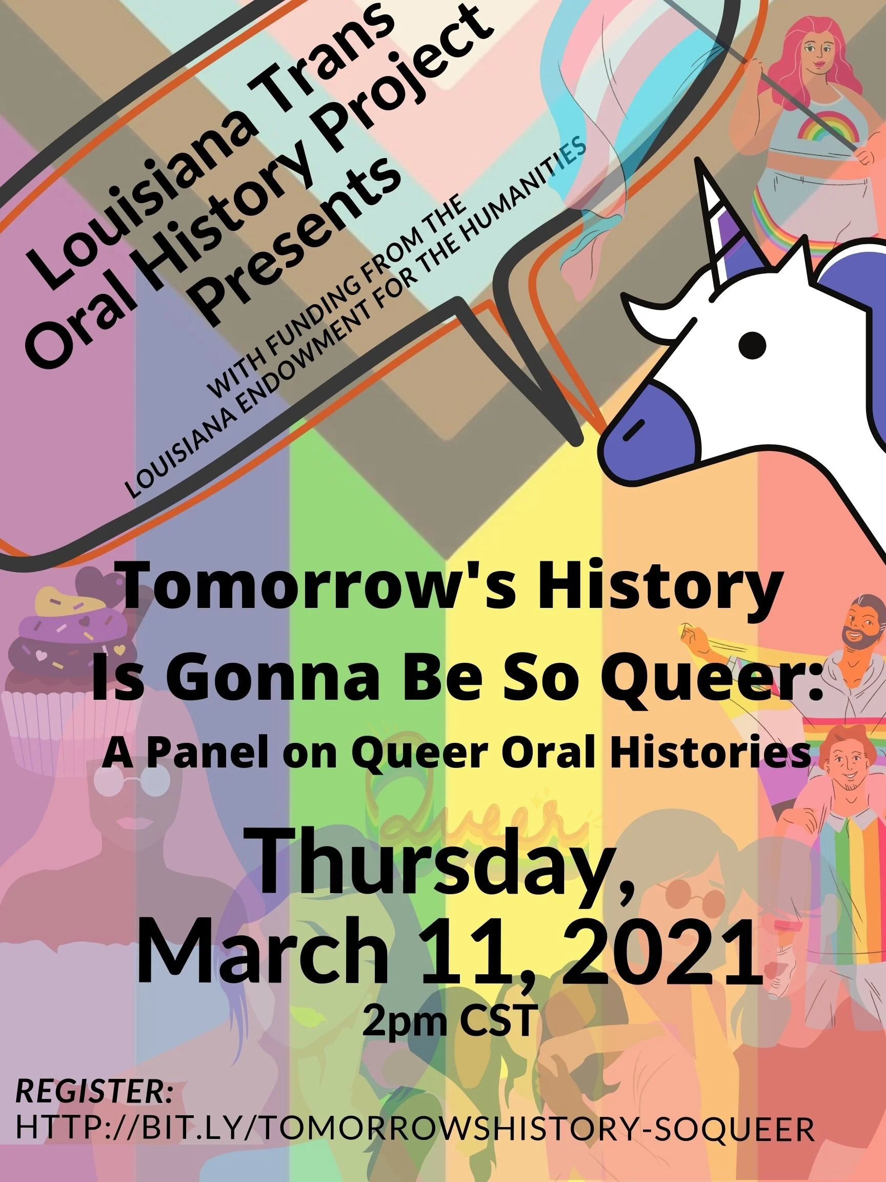 Tomorrow’s History is Gonna Be So Queer: A Panel on Queer Oral Histories