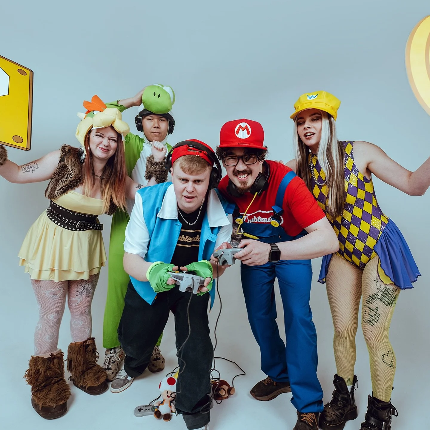 We are excited to welcome @dubtendo_uk to the roster! ✍🏼 

Dubtendo Allstars ⭐ are a genre-bending DJ act that fuse nostalgic gaming culture with cutting-edge UK bass music, creating a one-of-a-kind audiovisual rave experience. Since launching in 20