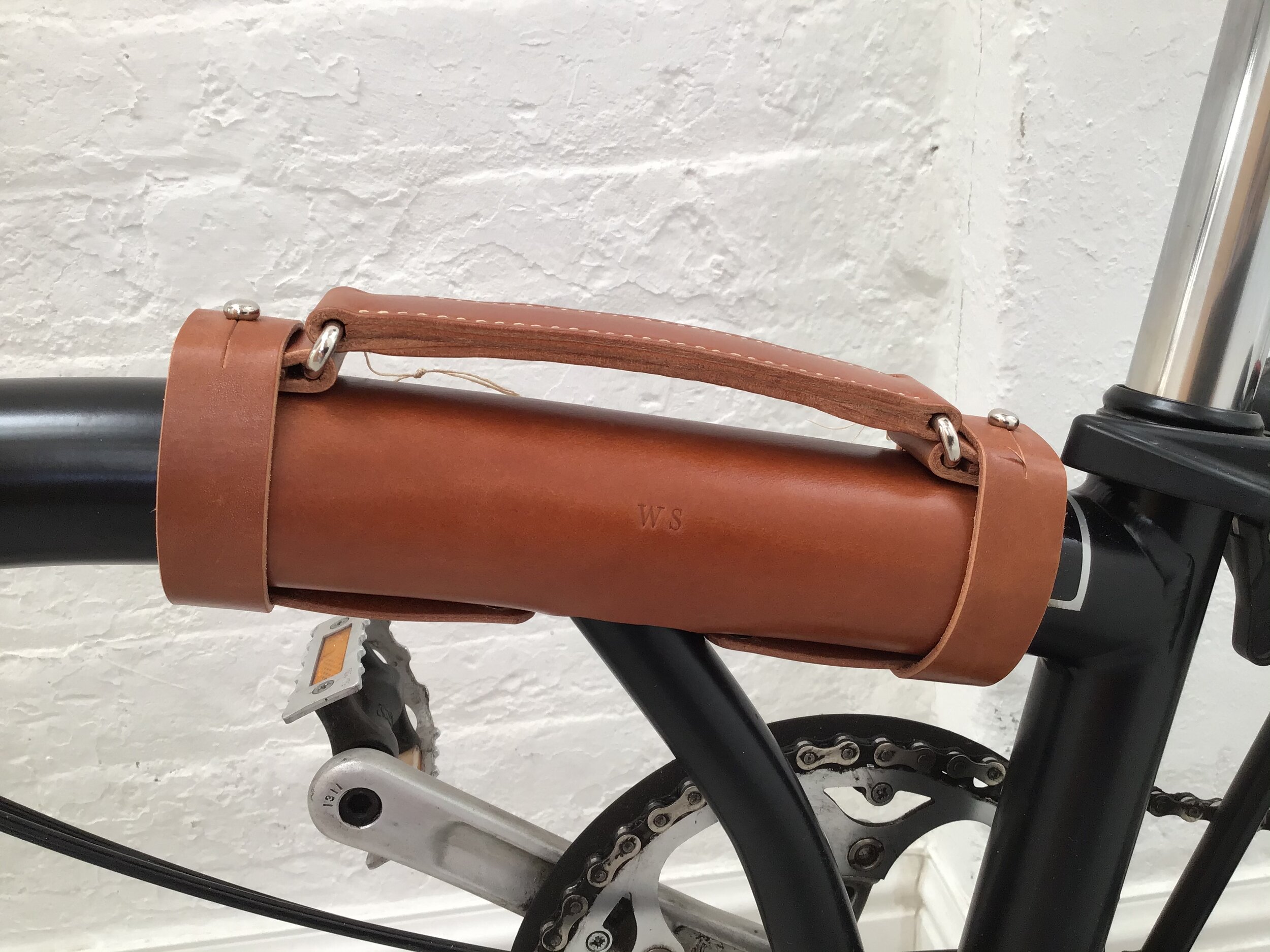 Brompton leather sale carry handle