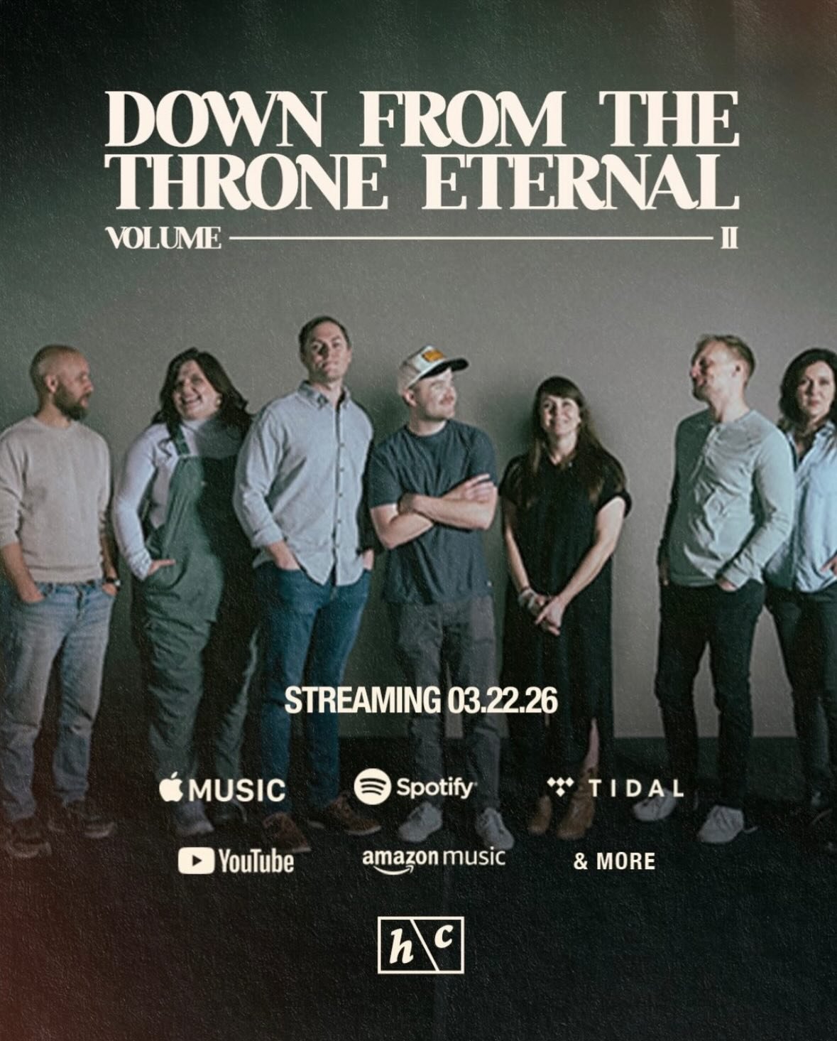 Down From The Throne Eternal Il is a new album from Harvest Collective focused on the Lent/ Easter season. These six songs cover a wide variety of topics including the passion week, the crucifixion, the resurrection, and Jesus&rsquo;s victory over si
