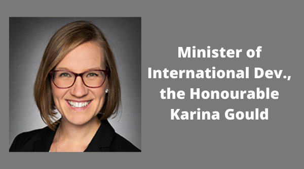 Letter to the Minister of International Development