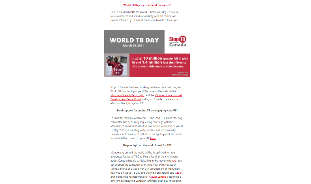 March 2021 Newsletter