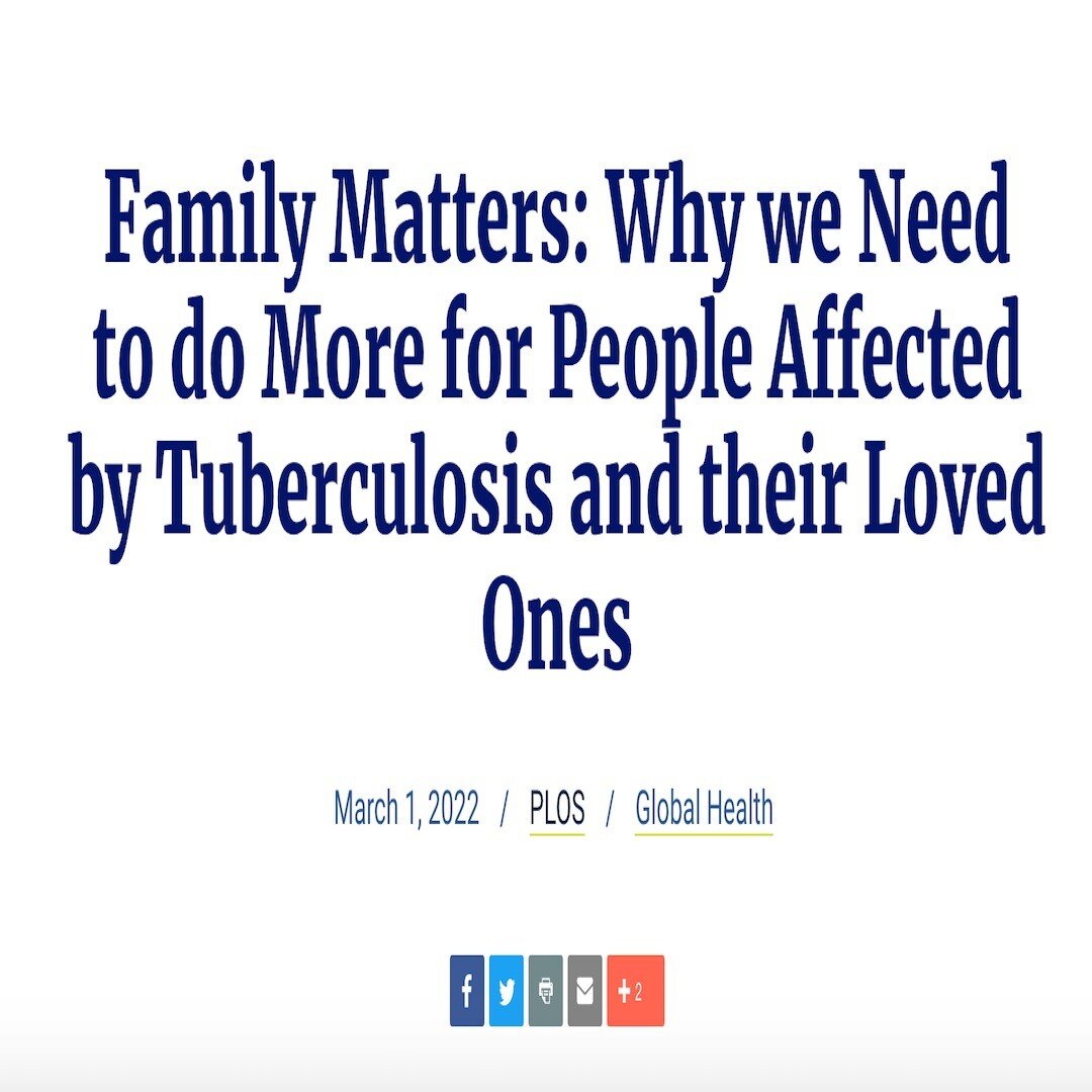 Hi #TBConquerors! 

Check out this amazing piece written by Busisiwe Beko, with Jennifer Furin. Busiswe Beko is a trained counselor who has been working with M&eacute;decins Sans Fronti&egrave;res (MSF) on their DR-TB program in Khayelitsha since 201
