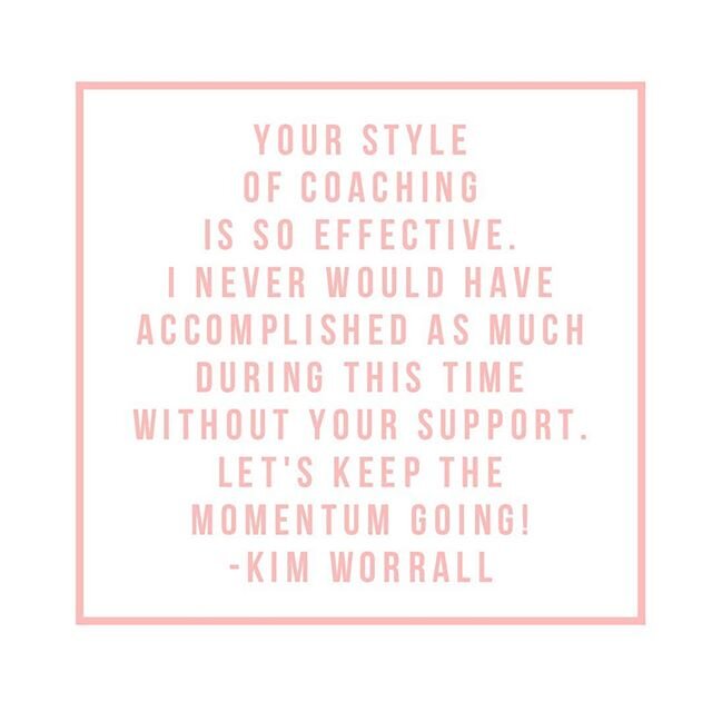 Thank you Kim for letting me share your words! It's such a joy working with you and I'm pumped to help you keep the momentum going. 💕
&bull;
Almost nothing gets me as excited as watching women thrive!! Stepping fully into themselves, their power wit