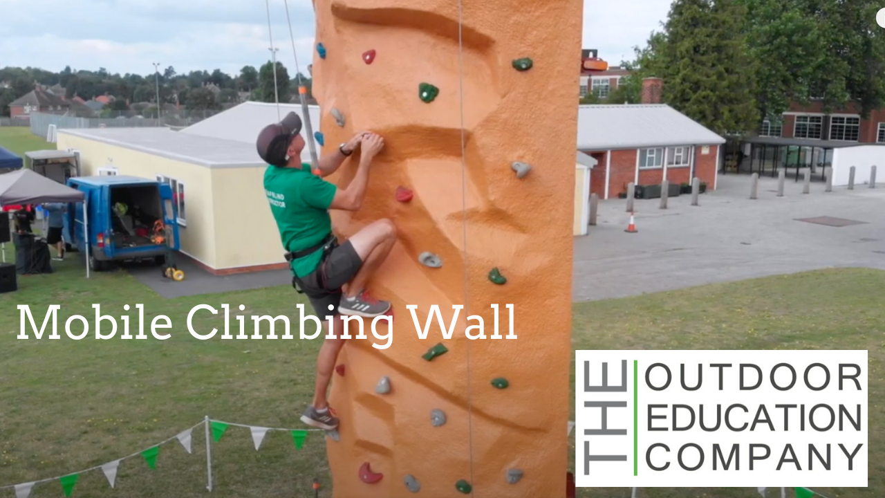 Mobile Climbing Wall Hire — The Outdoor Education Company