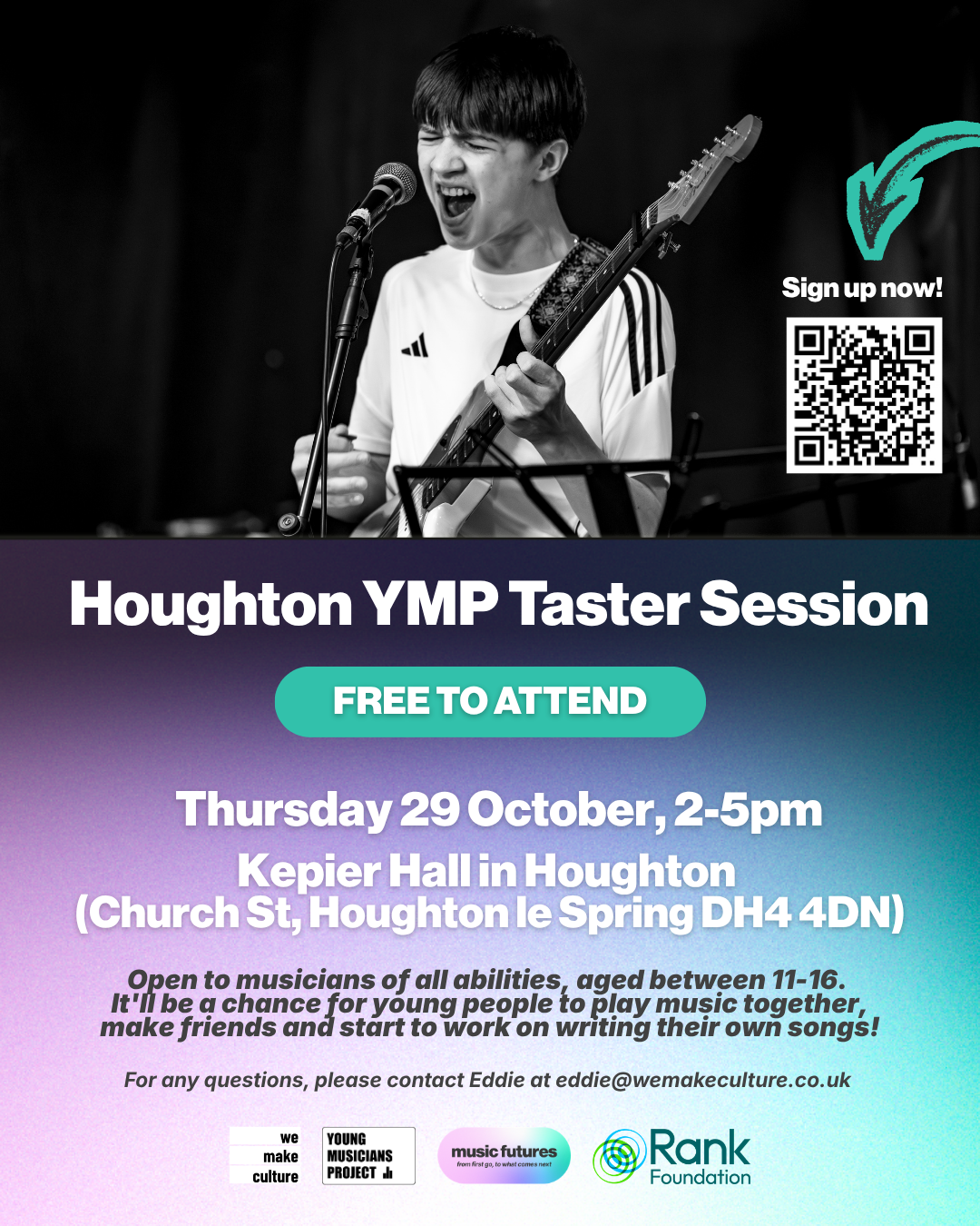 Houghton YMP Taster Session