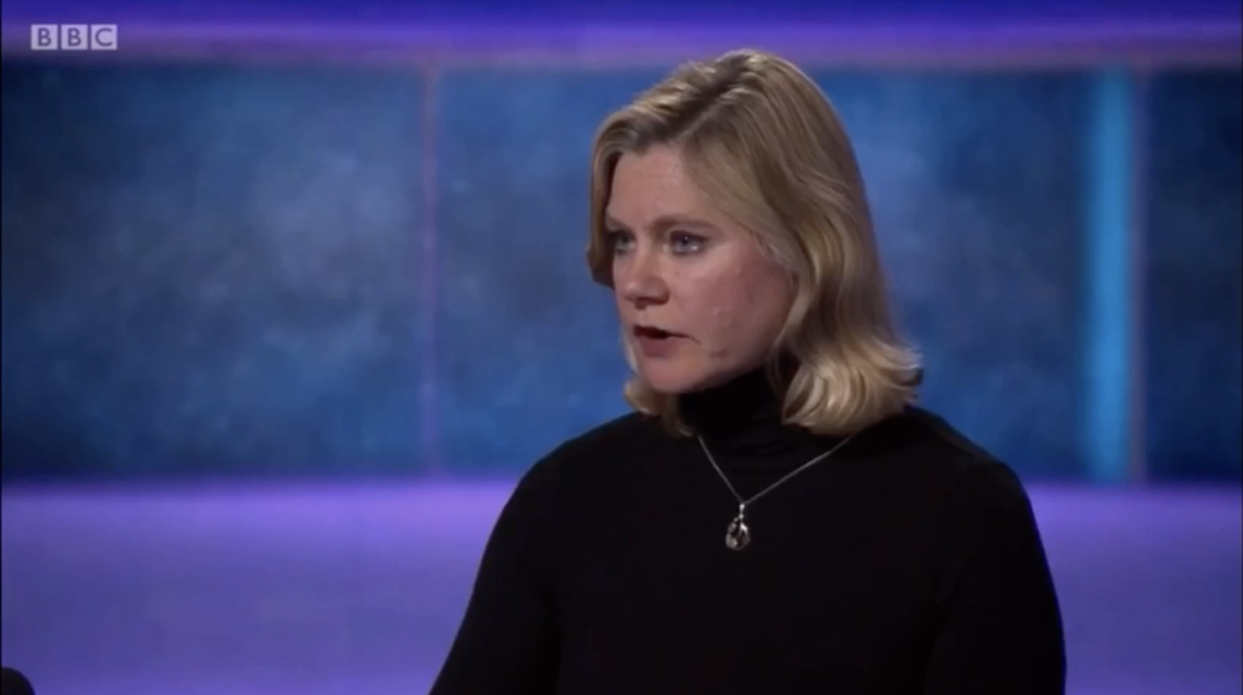 Justine talking COVID-19 Opportunity Gap on Newsnight