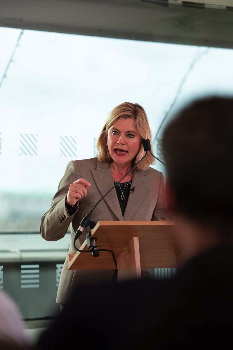 Justine Greening: One in two worried about job losses