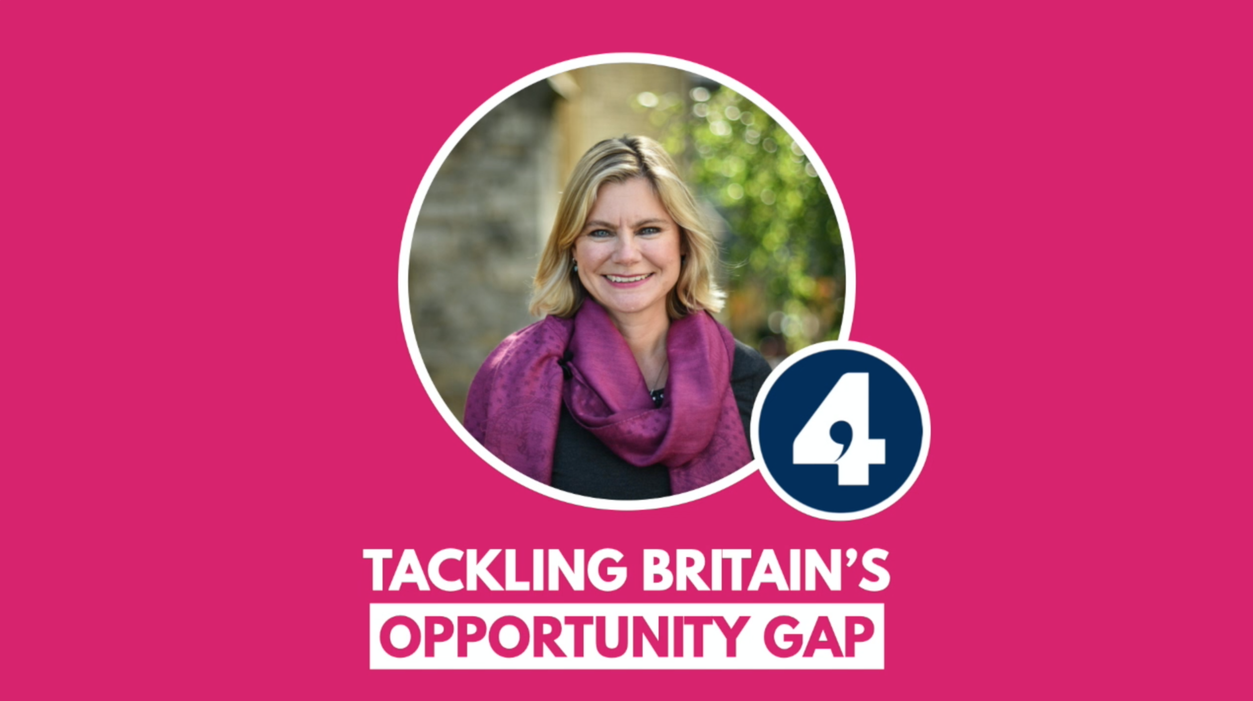 Justine discusses cuts to the Aid budget