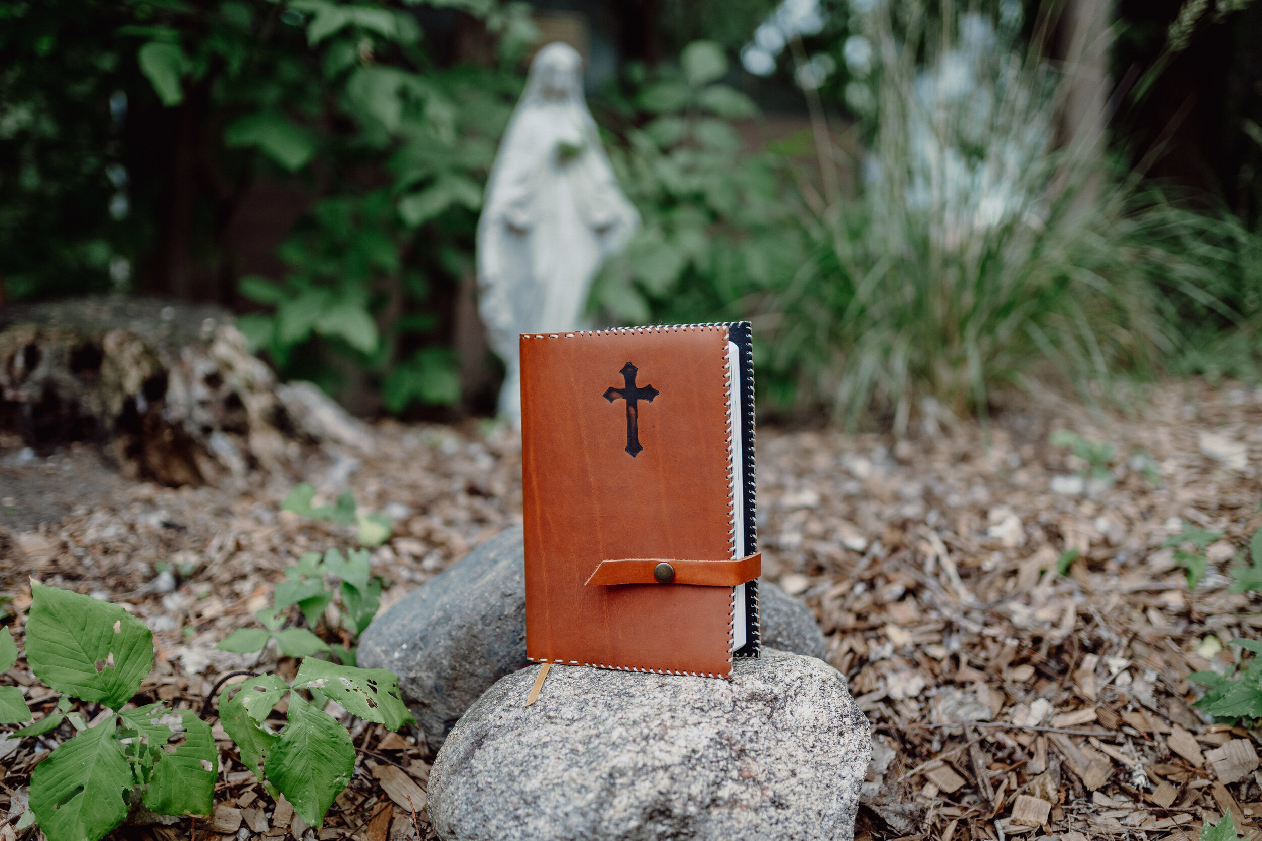 The Great Adventure Bible Cover St Paul — Orémoose Catholic Leatherwork