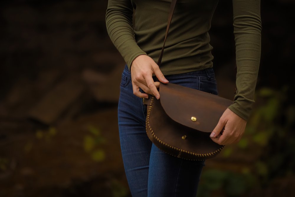Women Brown Grizzly Bear Bumbag