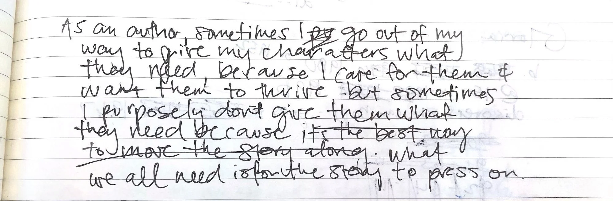 Duck Dive Handwritten Note 9