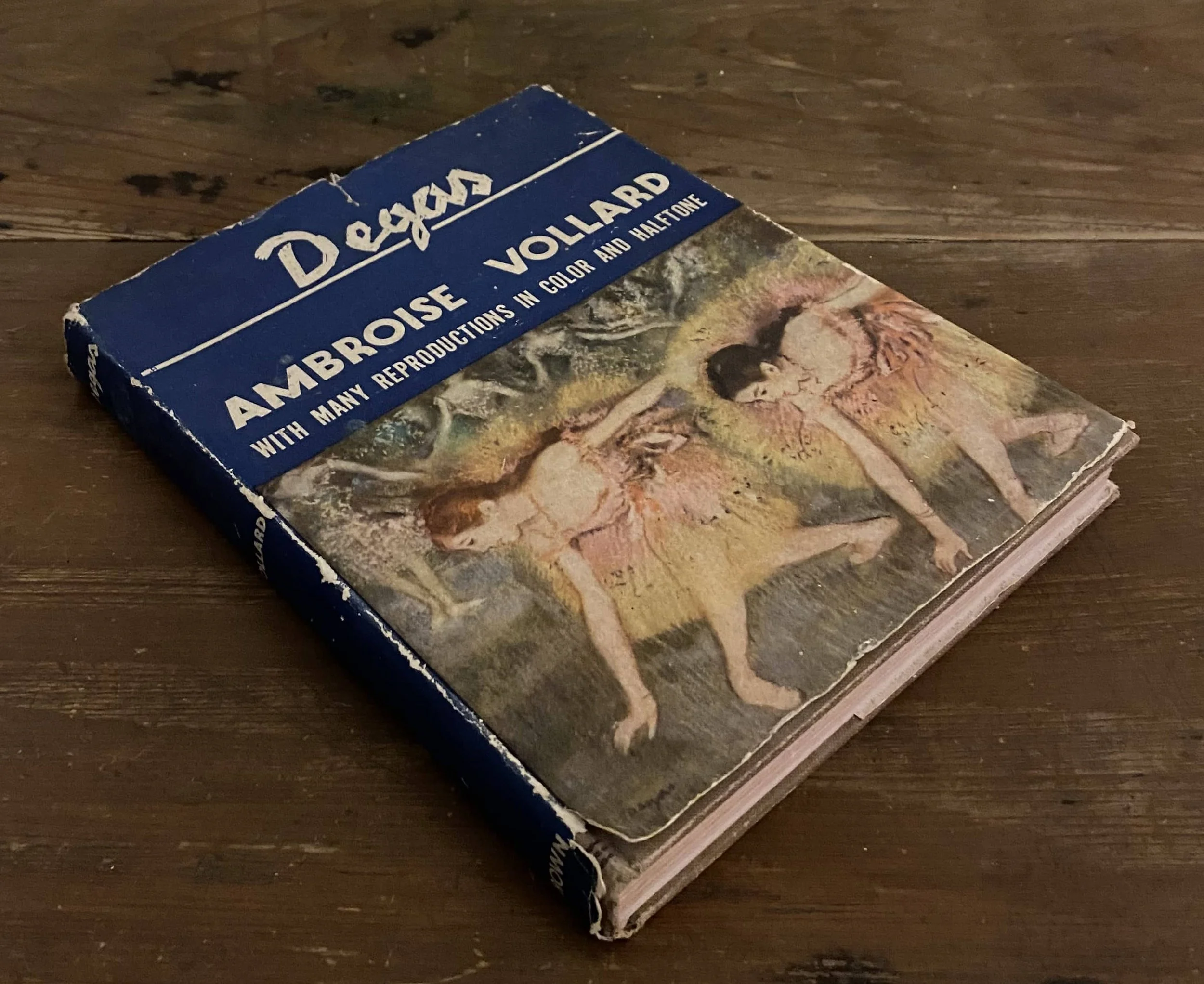 Book of Degas' work