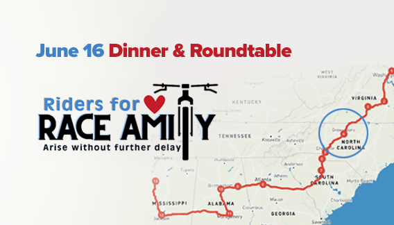 Riders for Race Amity Dinner &amp; Roundtable