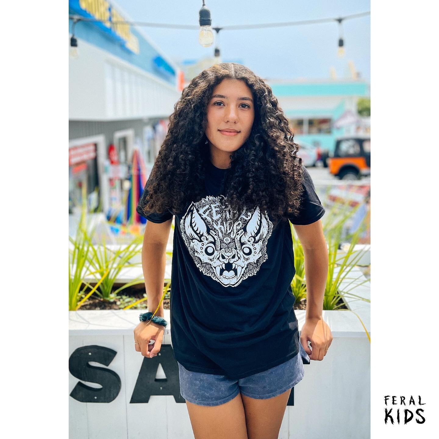 So excited to share these incredible photos by @jfannonphoto of a few shirts from our wave 1 collection. More coming soon! 
❤️🤘👻☀️🕶⛱
Shirts: Battie &amp; Ghostie by @magnificentlore, Feral Hill by @pedromule &amp; Feral by @b0v13 
All available at