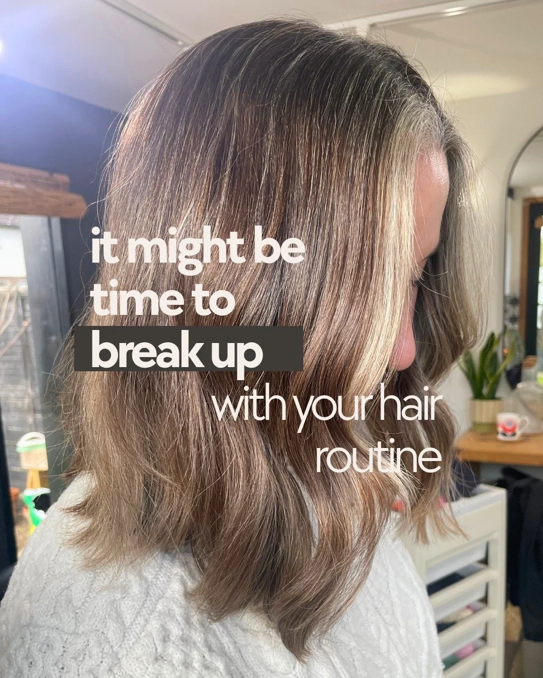 Have you been colouring your hair the same way for years? 

Maybe you've been having the same colour for as long as you can remember, booking regular root touch-ups and sticking to the routine you've always known.

But here's the thing... your hair h