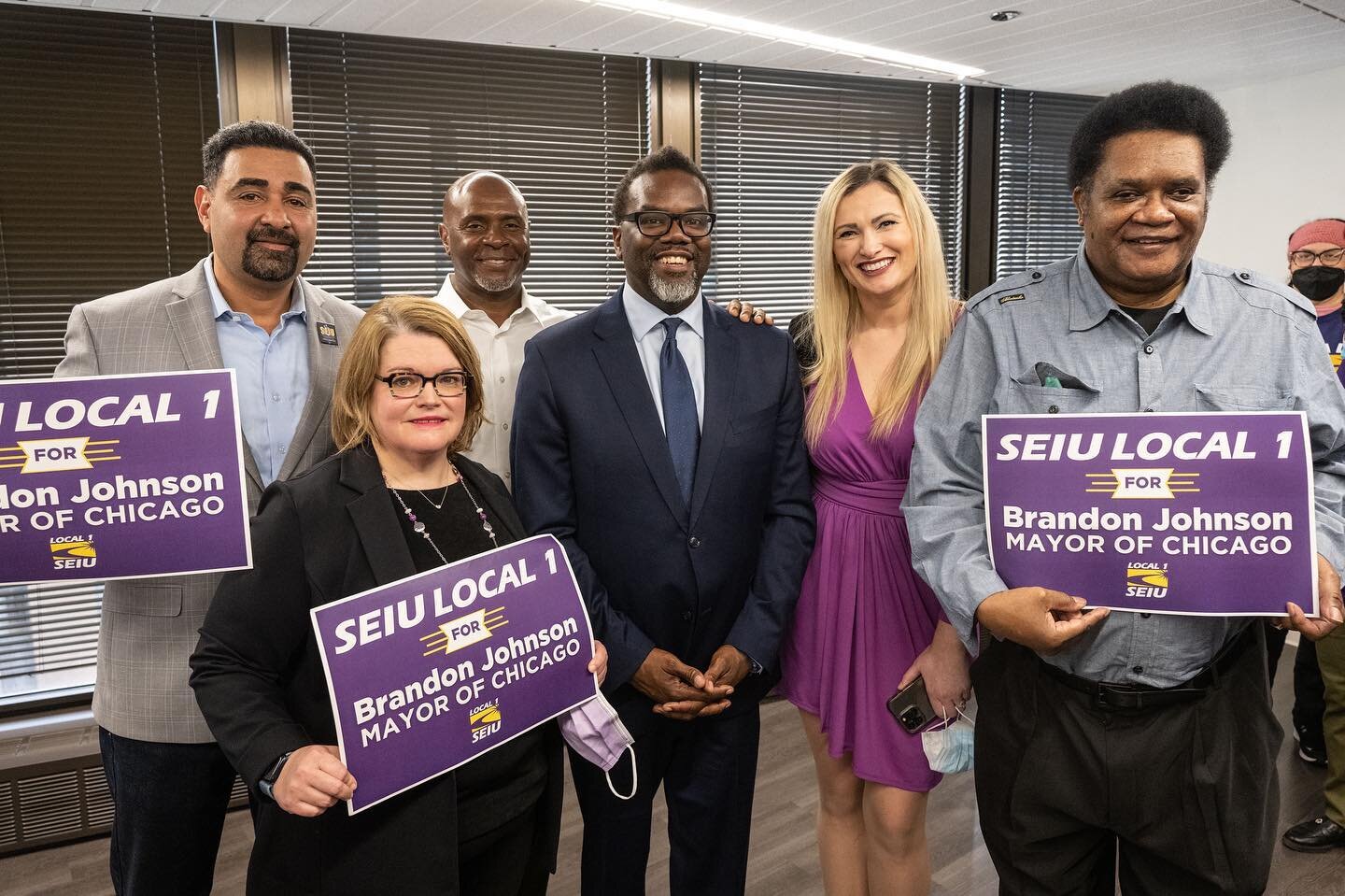 Chicago, we proudly introduce the new Mayor: Brandon Johnson!

Congratulations @Brandon4Chicago &mdash; working families are ready to work aside you to build the Chicago that works for all of us!