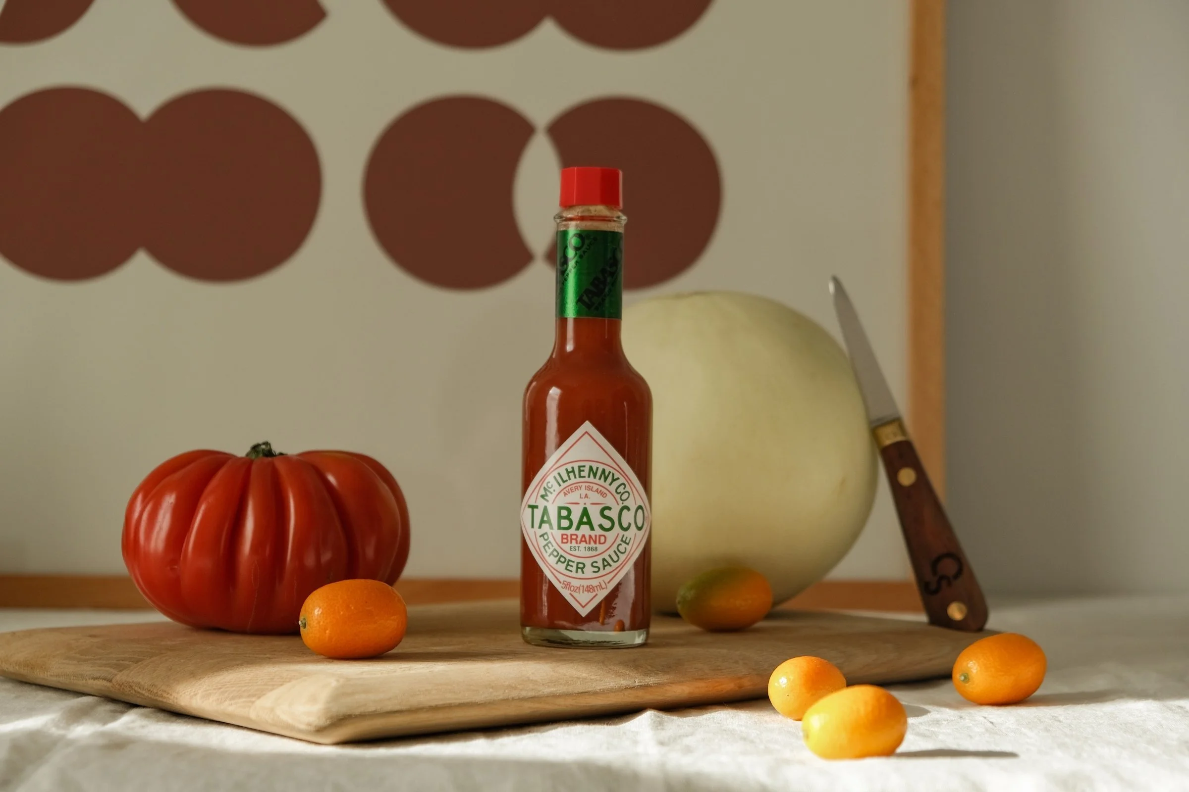OS Bundle | Oyster Knife + TABASCO with Bottle Holder — Oyster Sunday