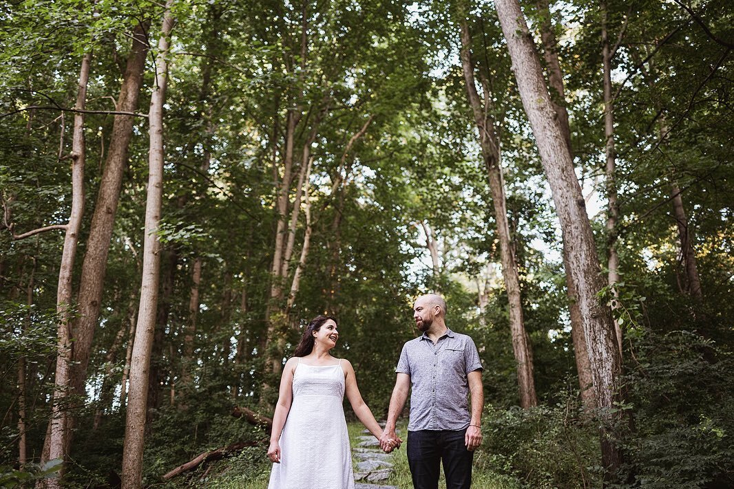 Tomorrow is wedding day for these two! Some 📸 from their engagement session. We ran into some extremely friendly (unbothered) deer - it was definitely a good omen 🔮🦌