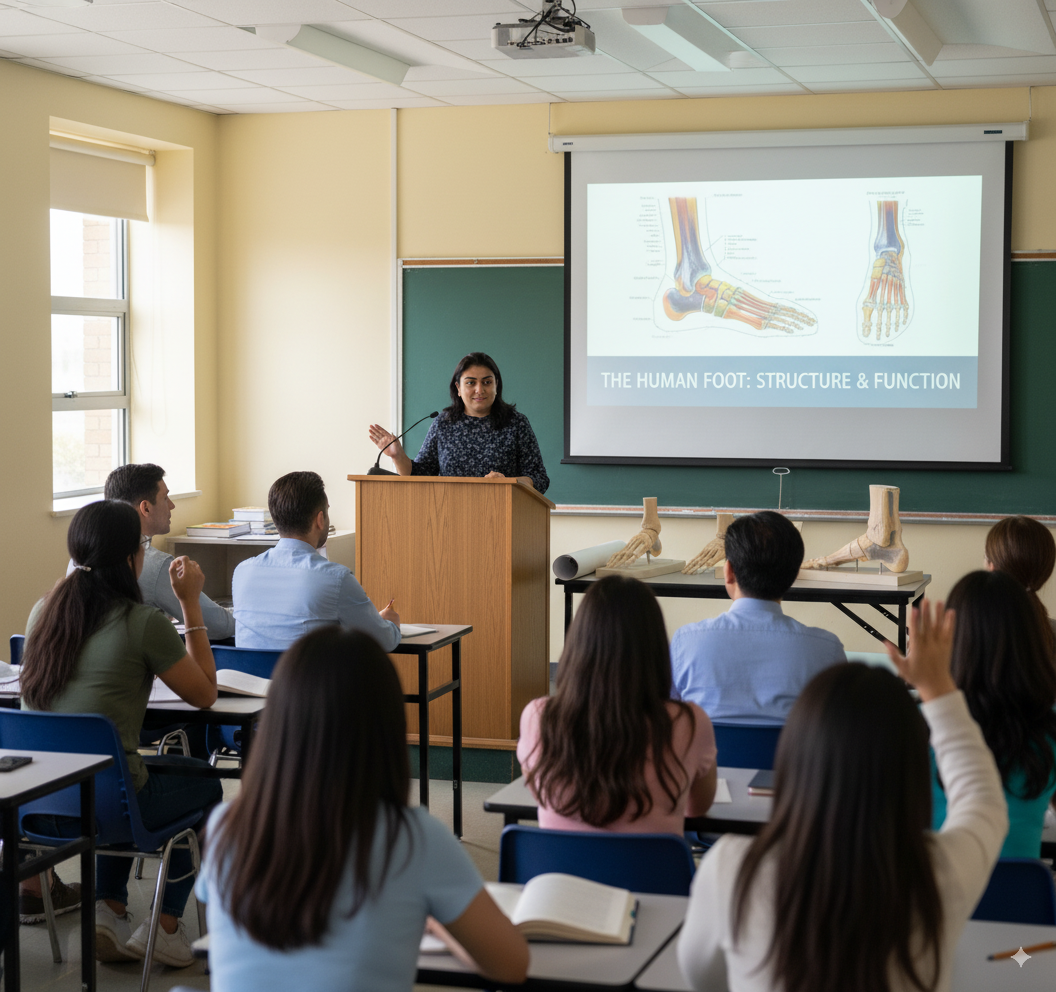 Talking Feet with Future GPs – a little behind the scenes — Ratna Podiatry