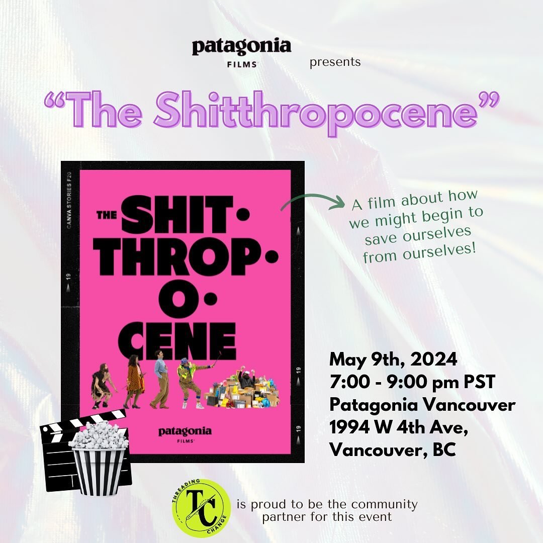 🍿 Join us to watch the new @Patagonia film together! 

🎬 Film screening of The Shitthropocene, a satirical take on humanity&rsquo;s consumption habits, shedding light on how our impulses might lead to our downfall. Feeling like everything&rsquo;s g