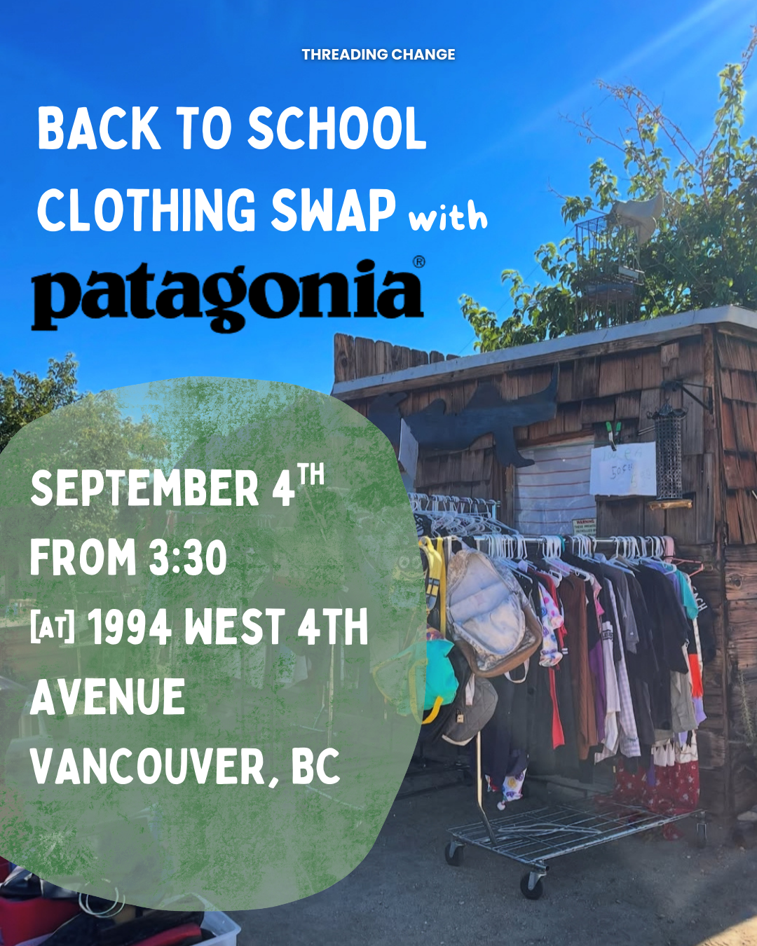 Back to School Clothing Swap with Patagonia