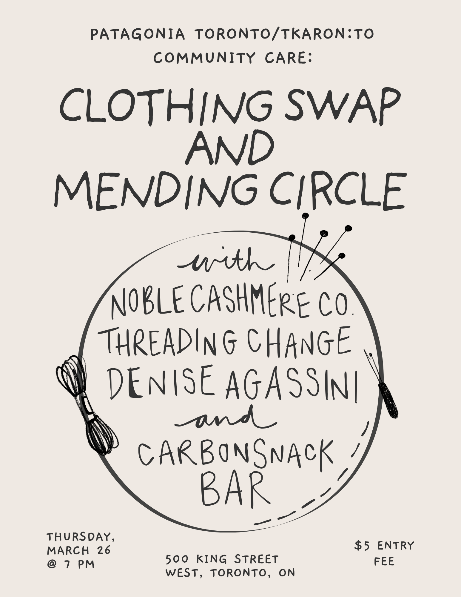 Community Care Series: Clothing Swap and Mending Circle 