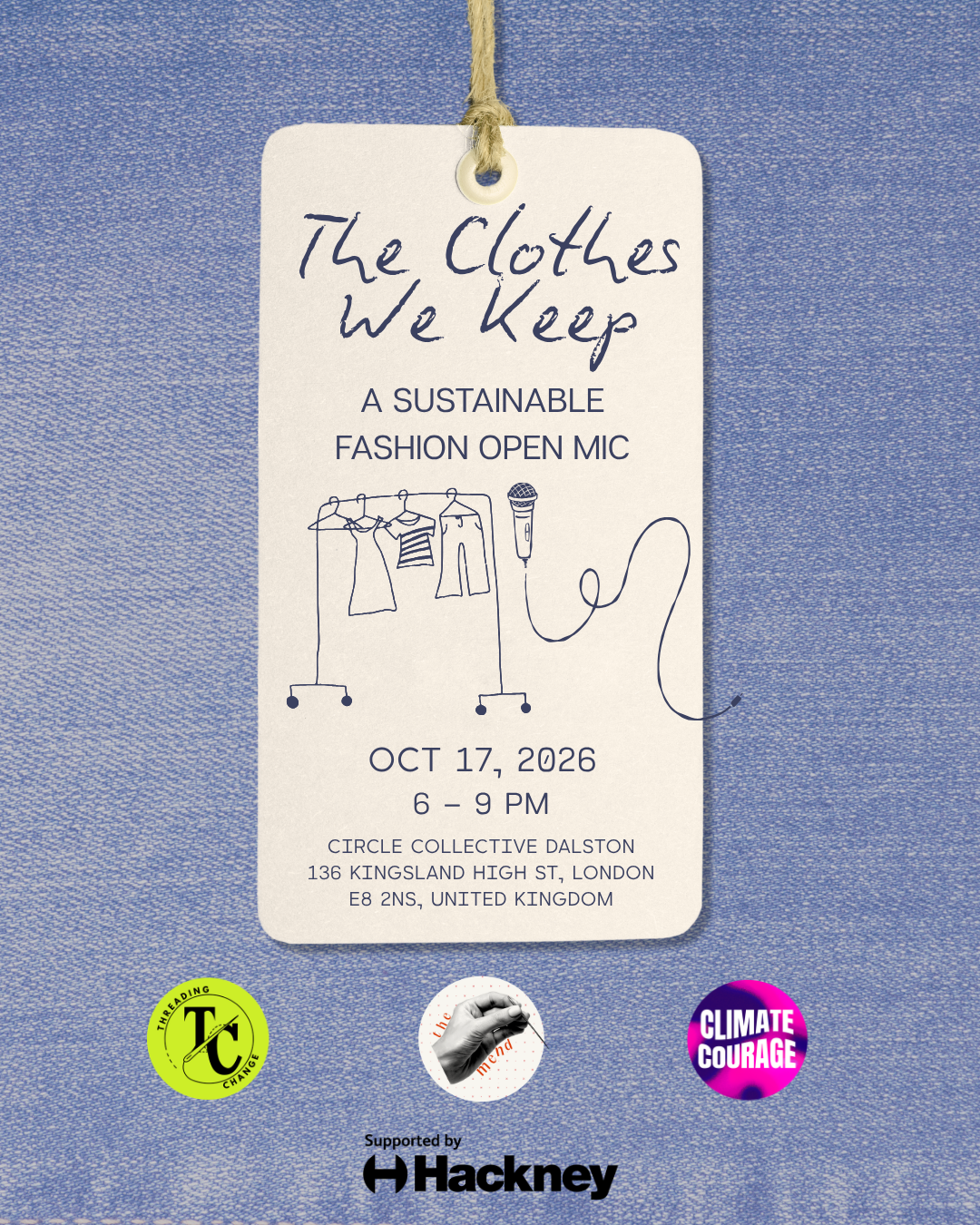 The Clothes We Keep: A Sustainable Fashion Open Mic