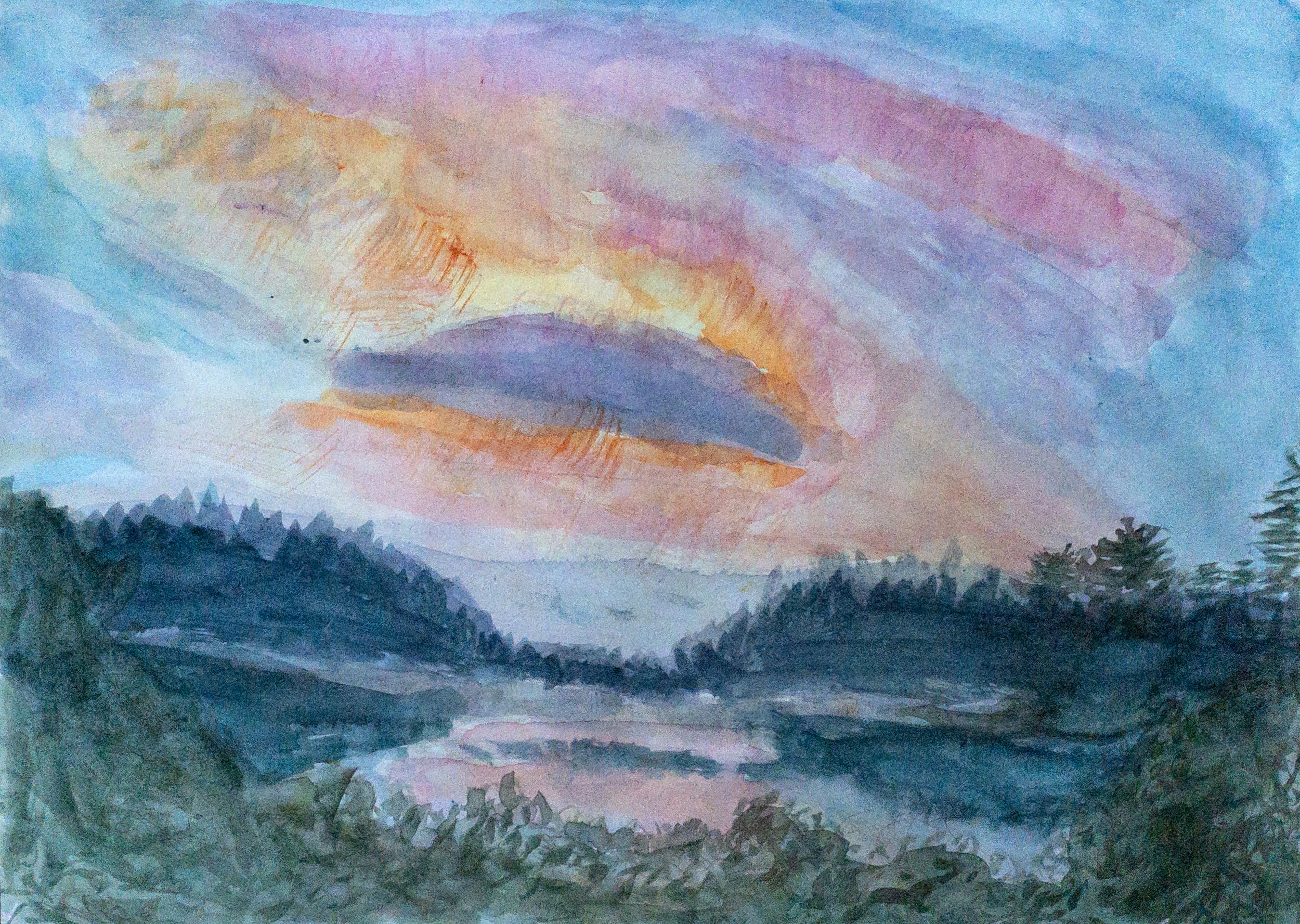 Sophia R - Watercolor Painting