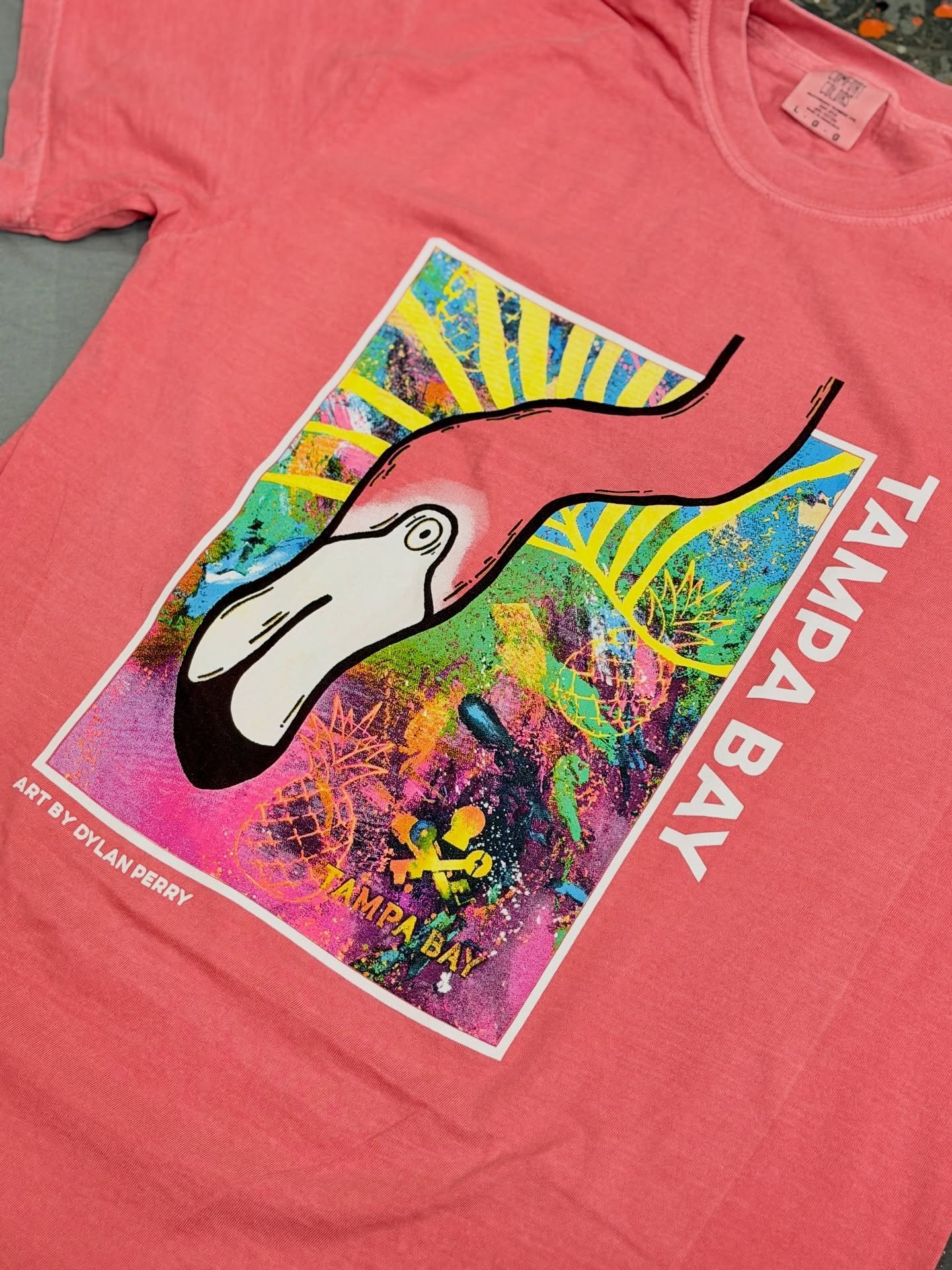 If you ever wanted my Phoebe art on a T-shirt, you can now acquire one at the Unlock Tampa Bay Visitors Center in downtown 🦩🥂

Stoked on how these turned out!

Things are happening 🟠