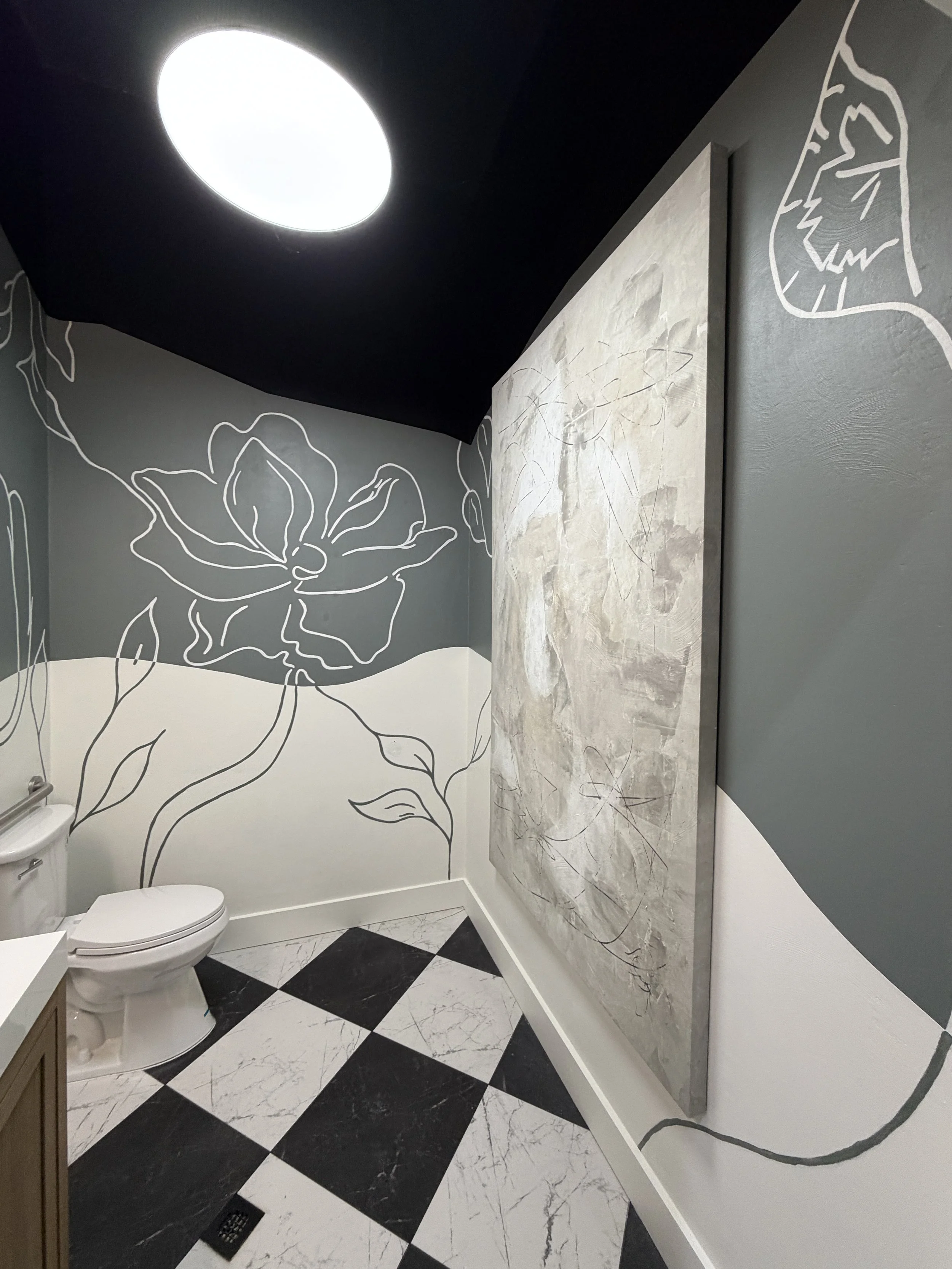 Structure Interior Design Studio Mural 2025