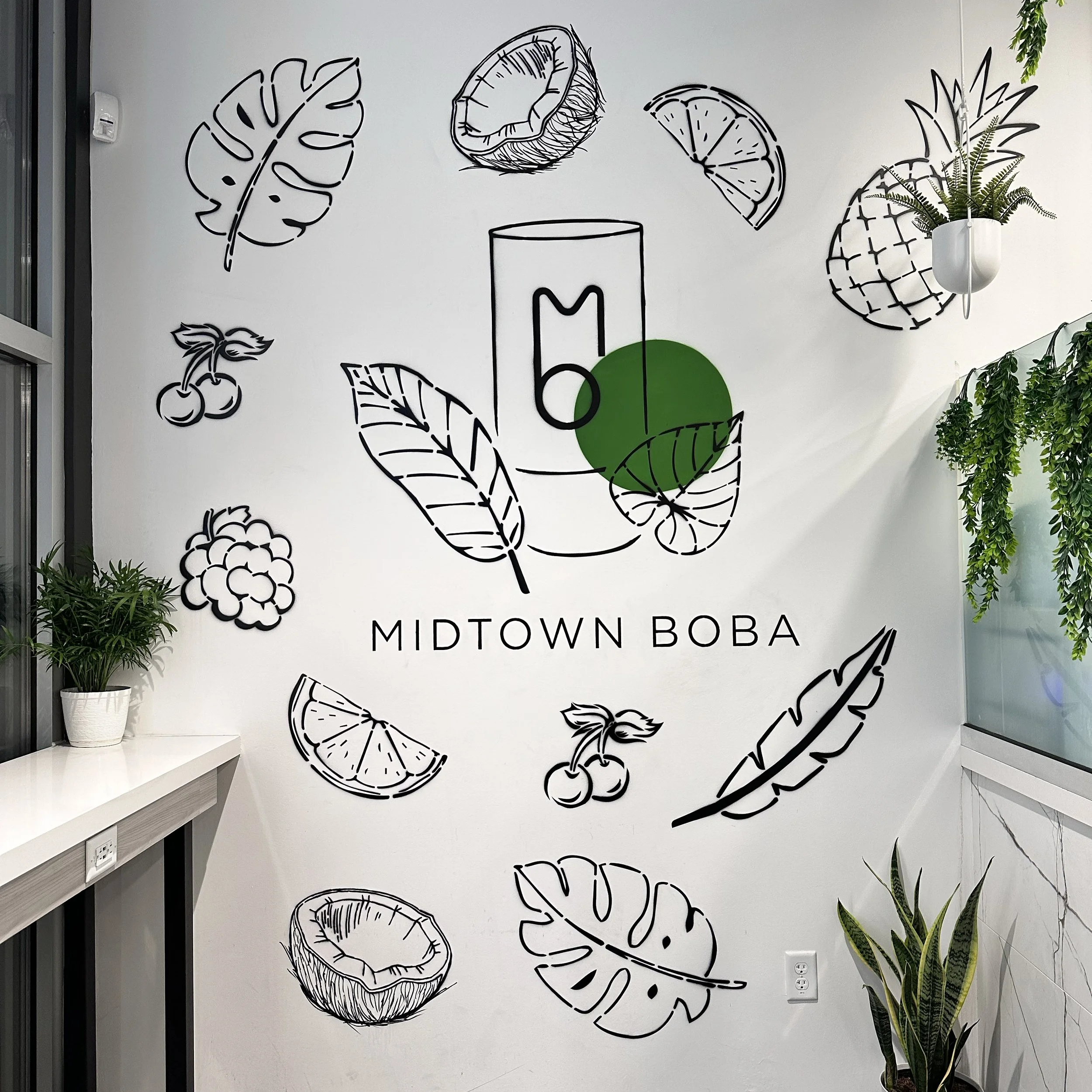 Midtown Boba Mural 2022