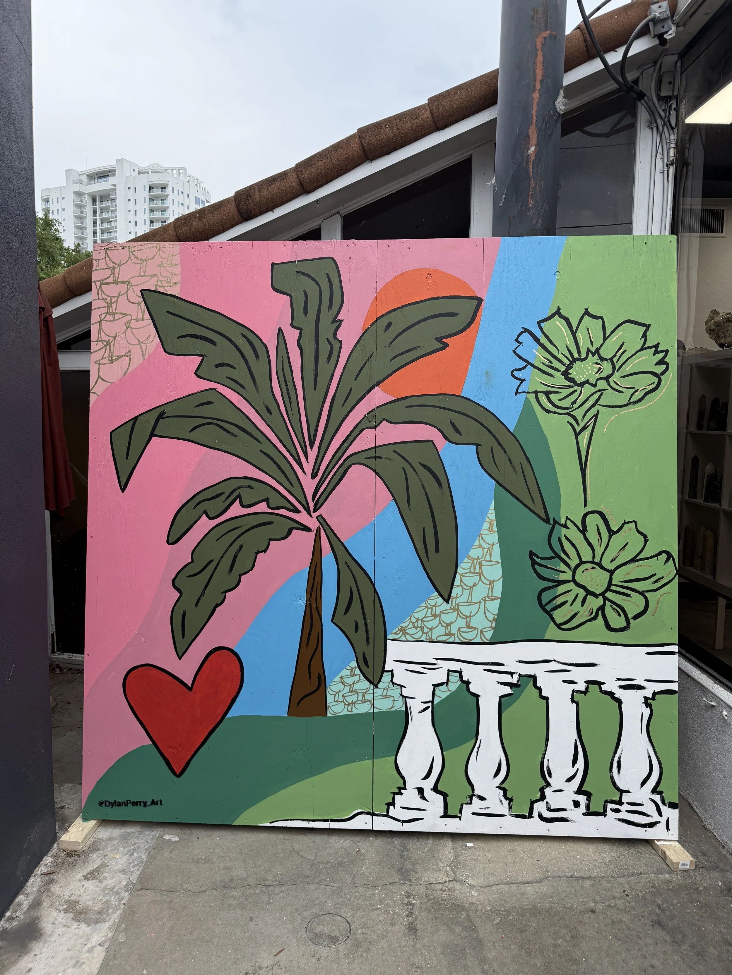 Palma Ceia Arts Pop-up Mural 2025