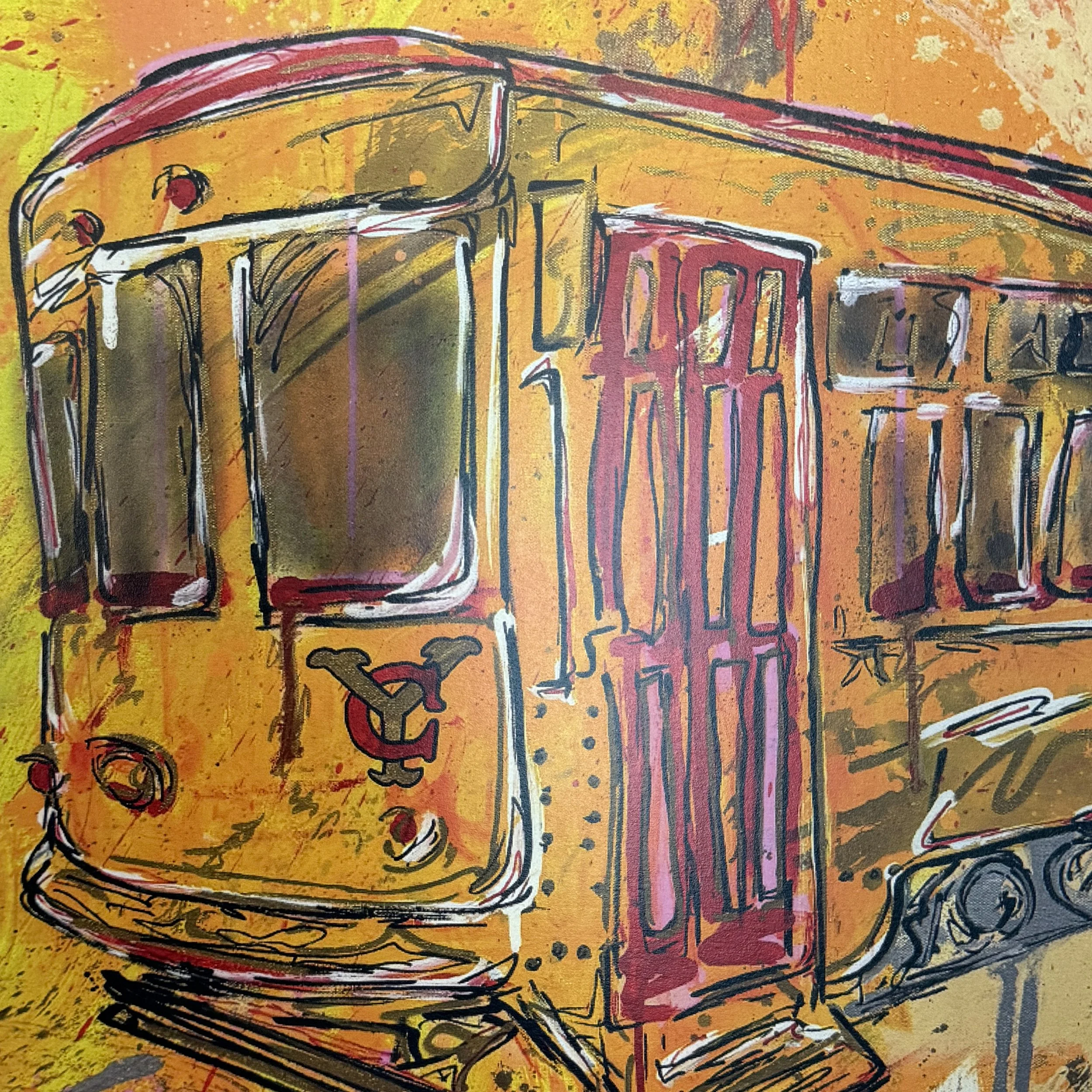 Ybor Trolly Print