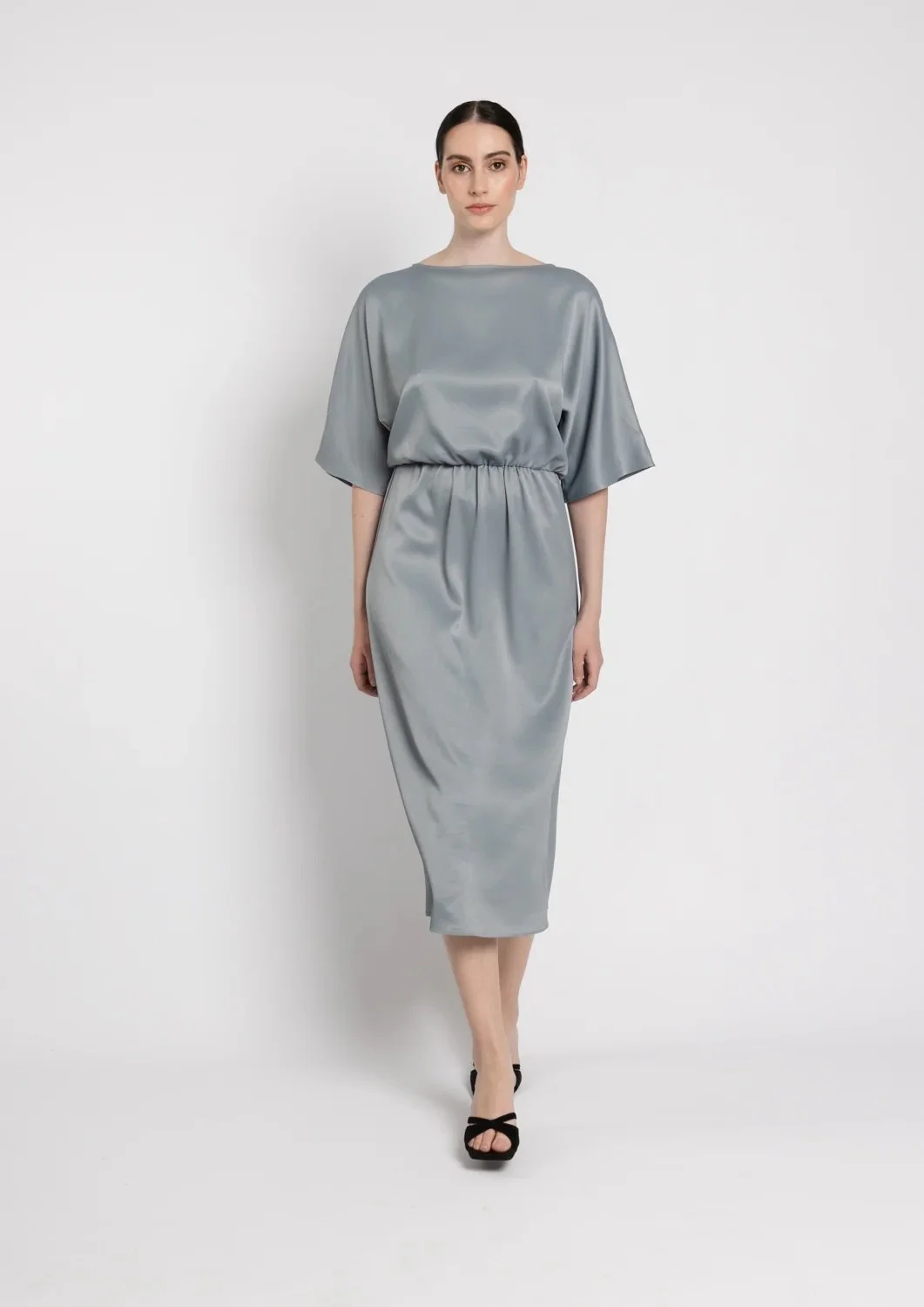 9534. Katri Niskanen, Linnea dress, blue, koko XXL