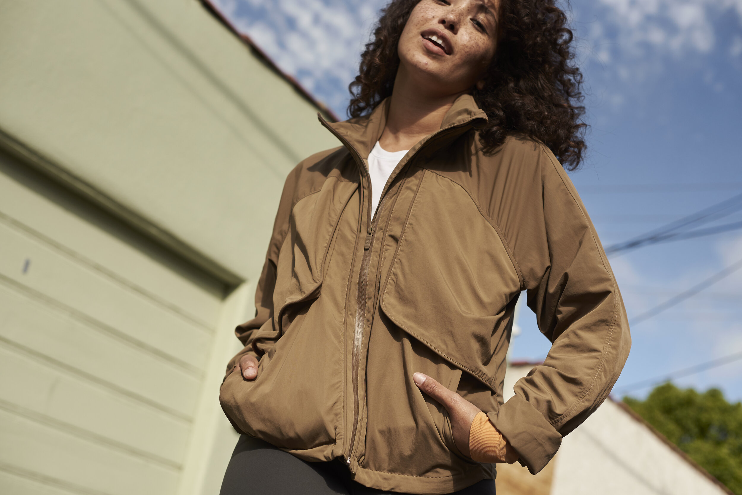 Always efffortless jacket product campaign - lululemon women — Jessica  elizabeth waters