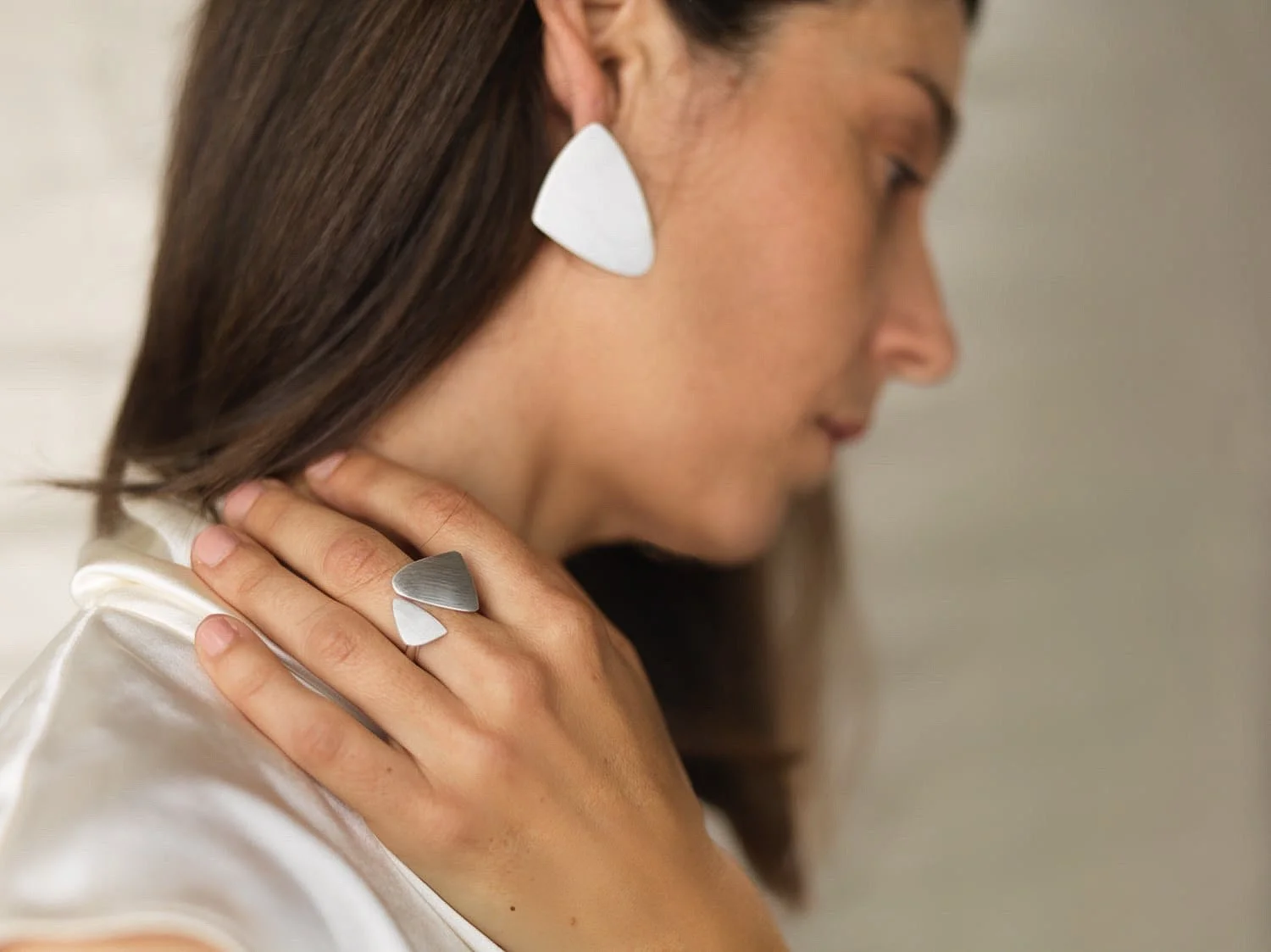 Sabrina Guerrera, The Sense of Beauty, silver earrings, jewellery, handcrafted jewellery, designer jewellery, Jewelry,  jewellery shop Paris, Jewellery store Paris